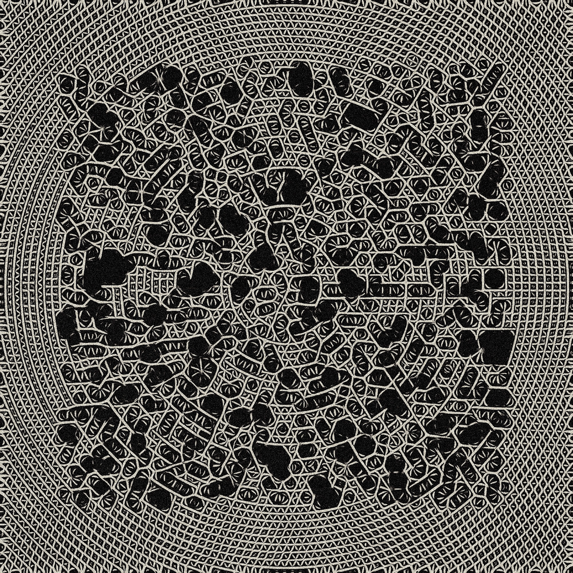 A Clean View. Part of project “Tapestry” [RJ 0061]: Various graphics featuring patterns or semi-patterns.