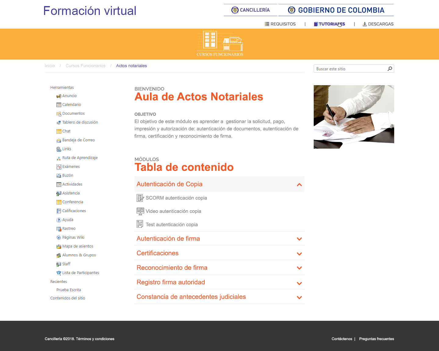 Contenido curso