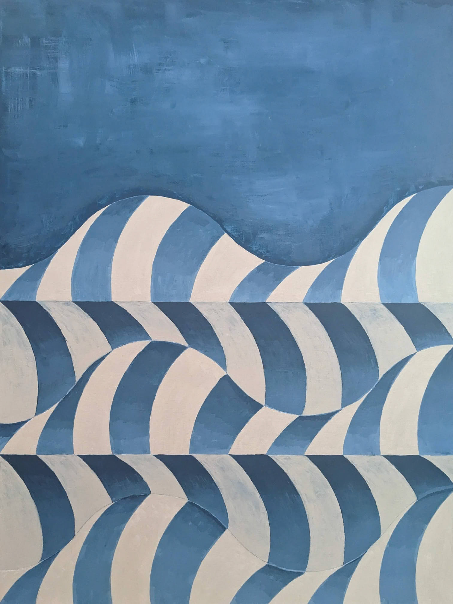 acrylic on canvas, 2024, 32x24 in