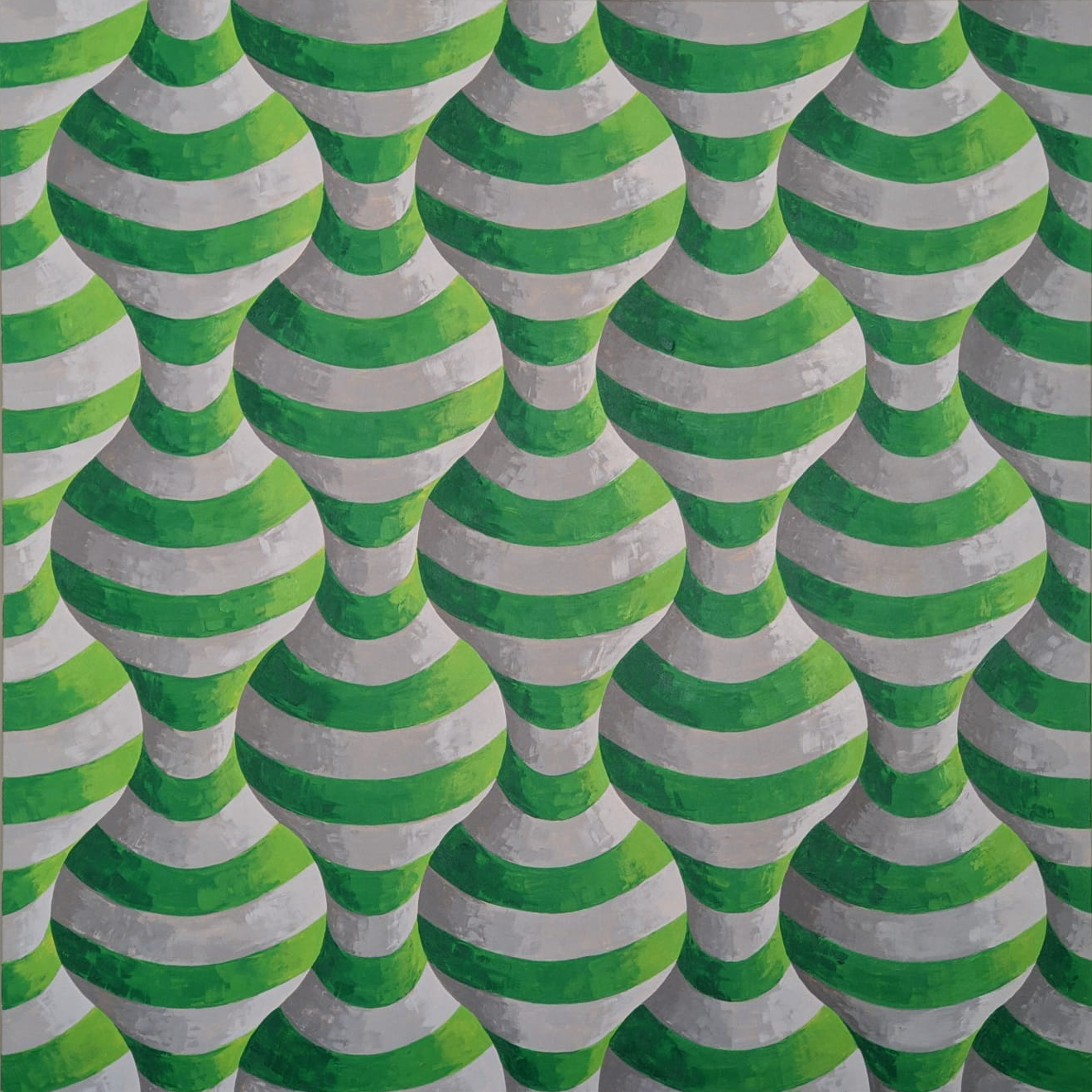 acrylic on canvas, 2025, 48x48 in
