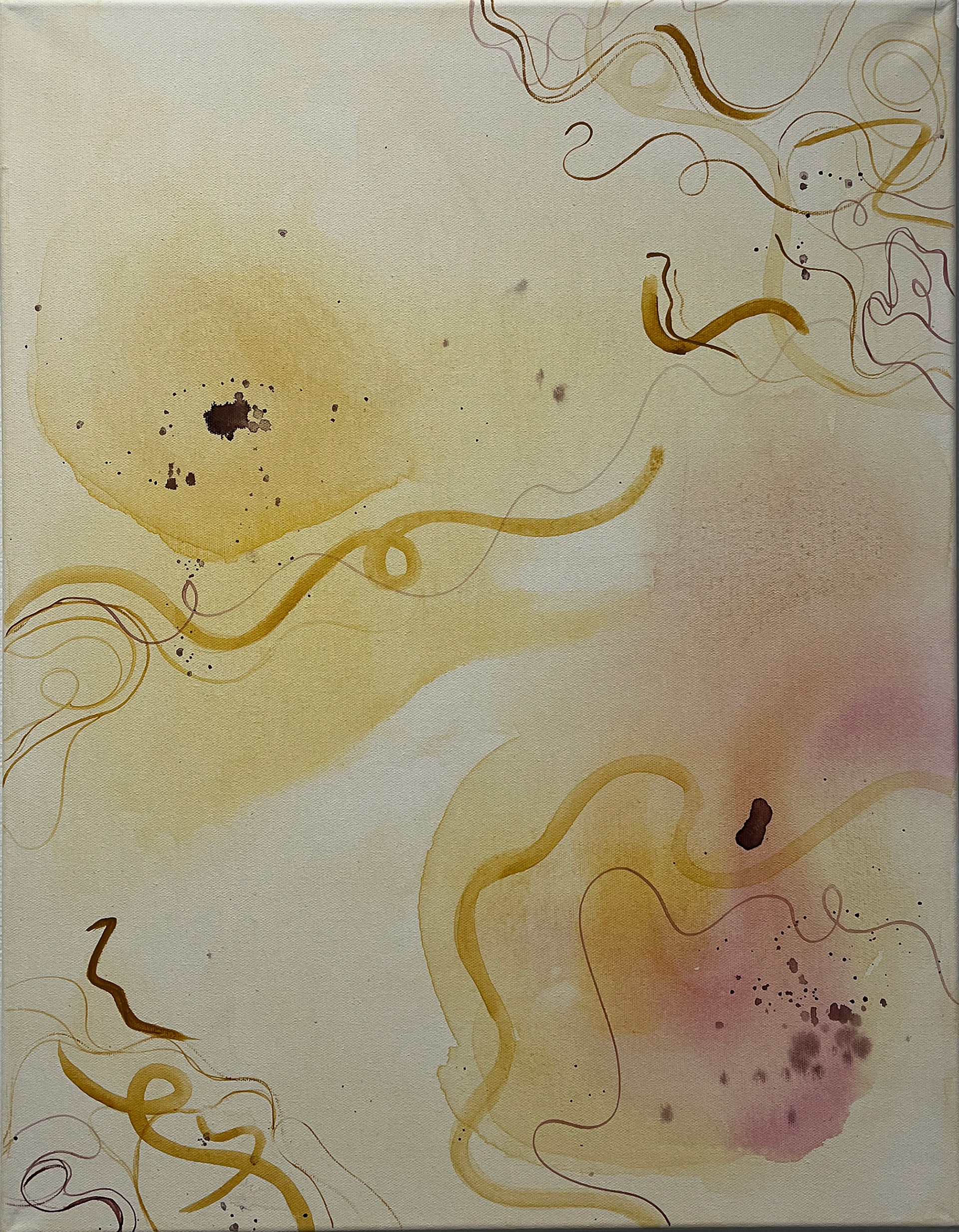 Diffused Glow, 18" x 24", Acrylic on canvas
