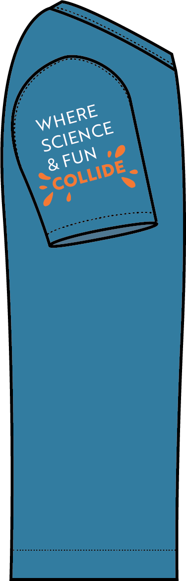 Sleeve with Neutrino Day slogan.