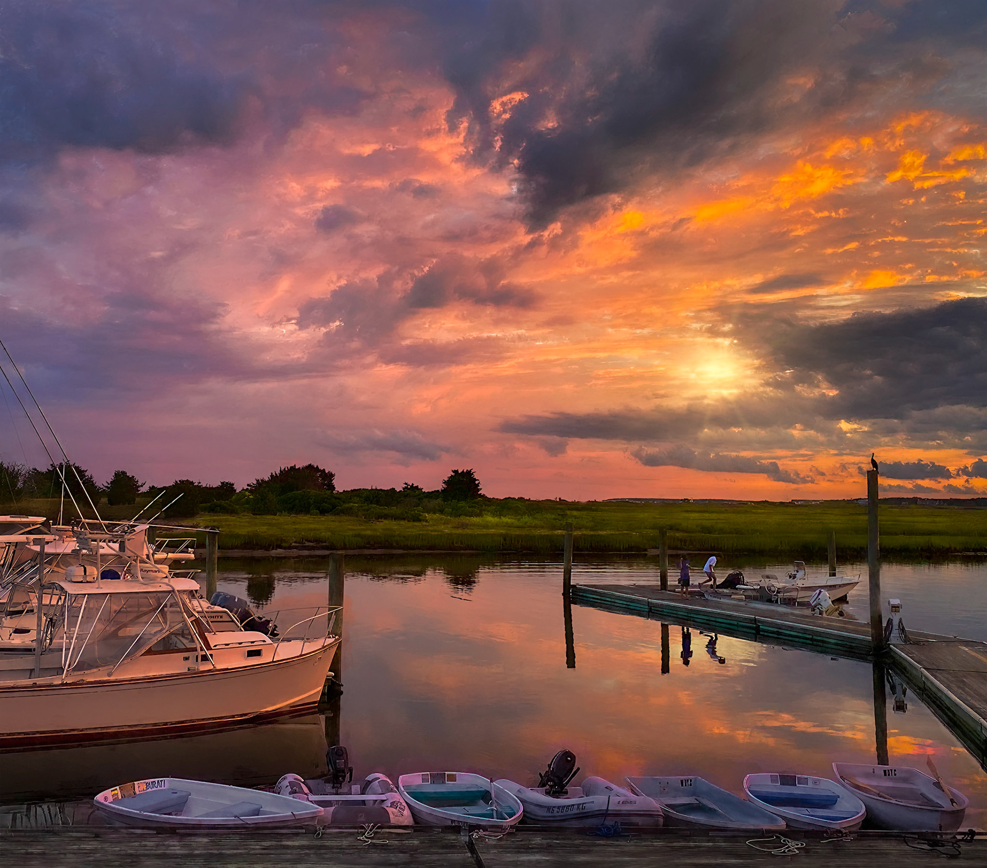 Sunset at West Dennis