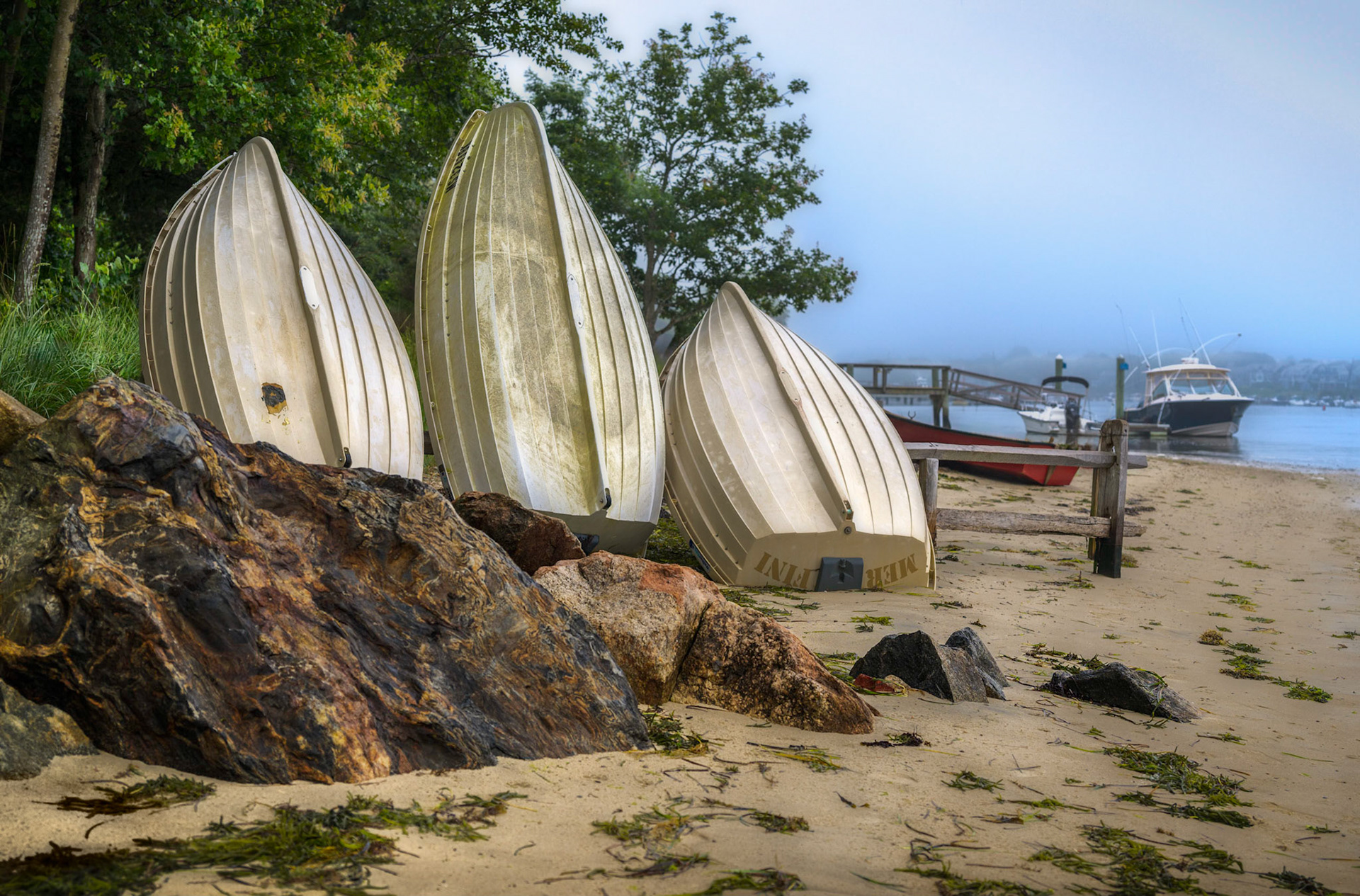 Three Boats on the Bass River