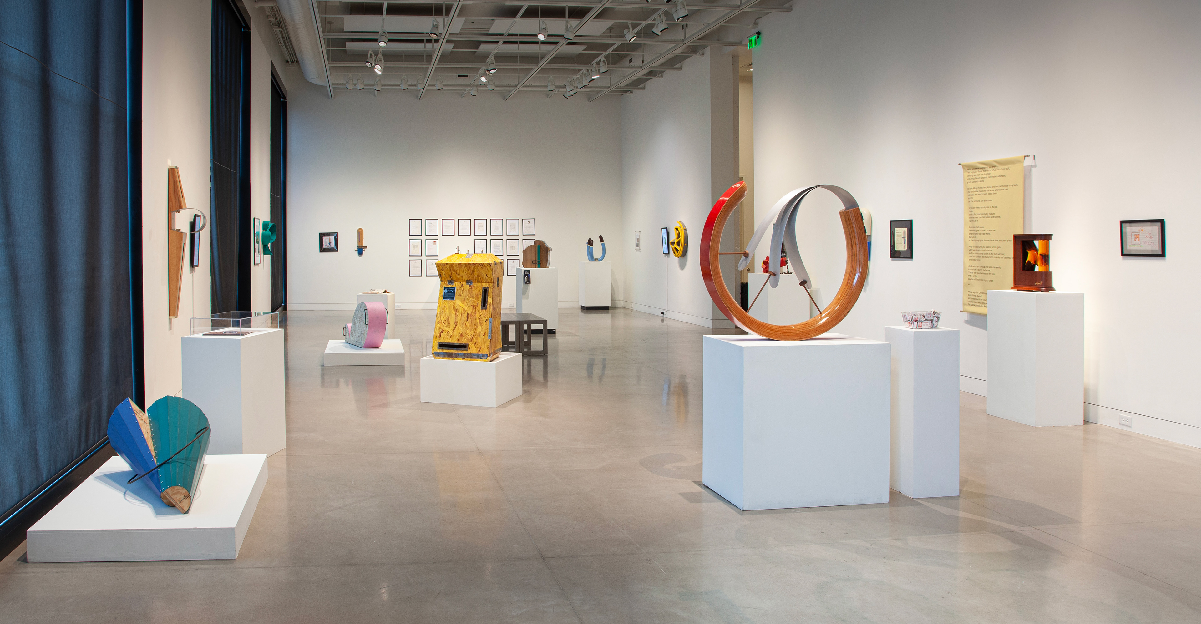 Backstories, as installed at 108|Contemporary (Tulsa, OK) in March 2025
