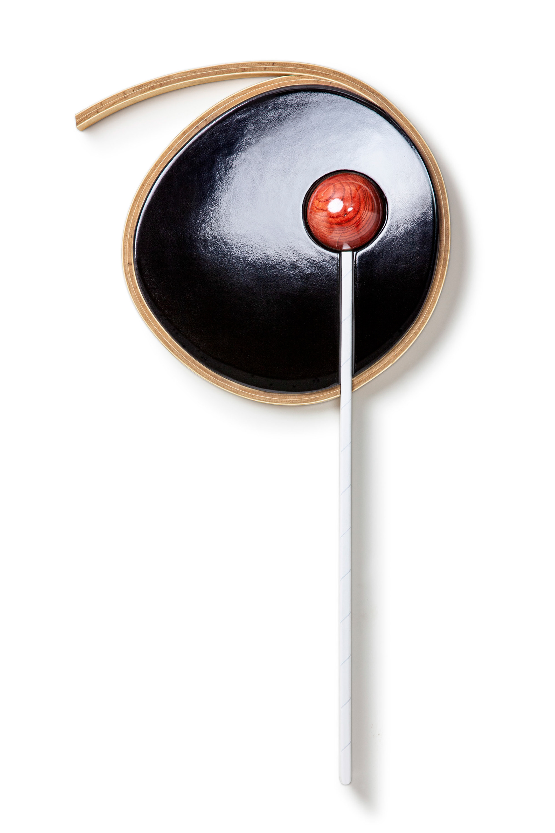 Sugar Craft  (SOLD) (2020, inspired by Medeski, Martin and Wood, mixed woods and paint, 34” x 18” x 4”)