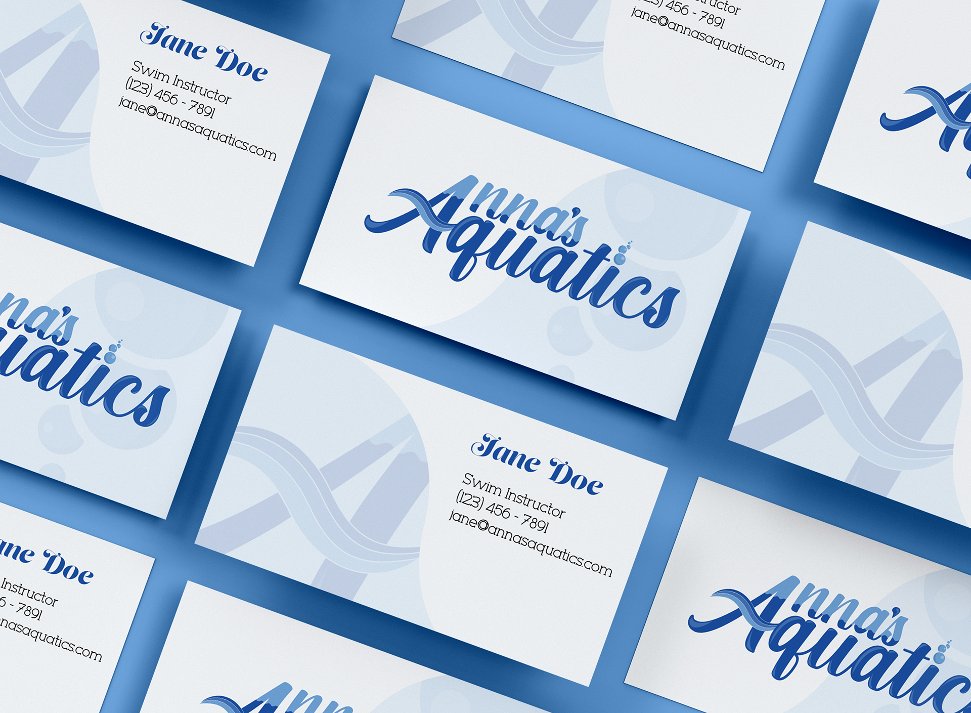 business card.
