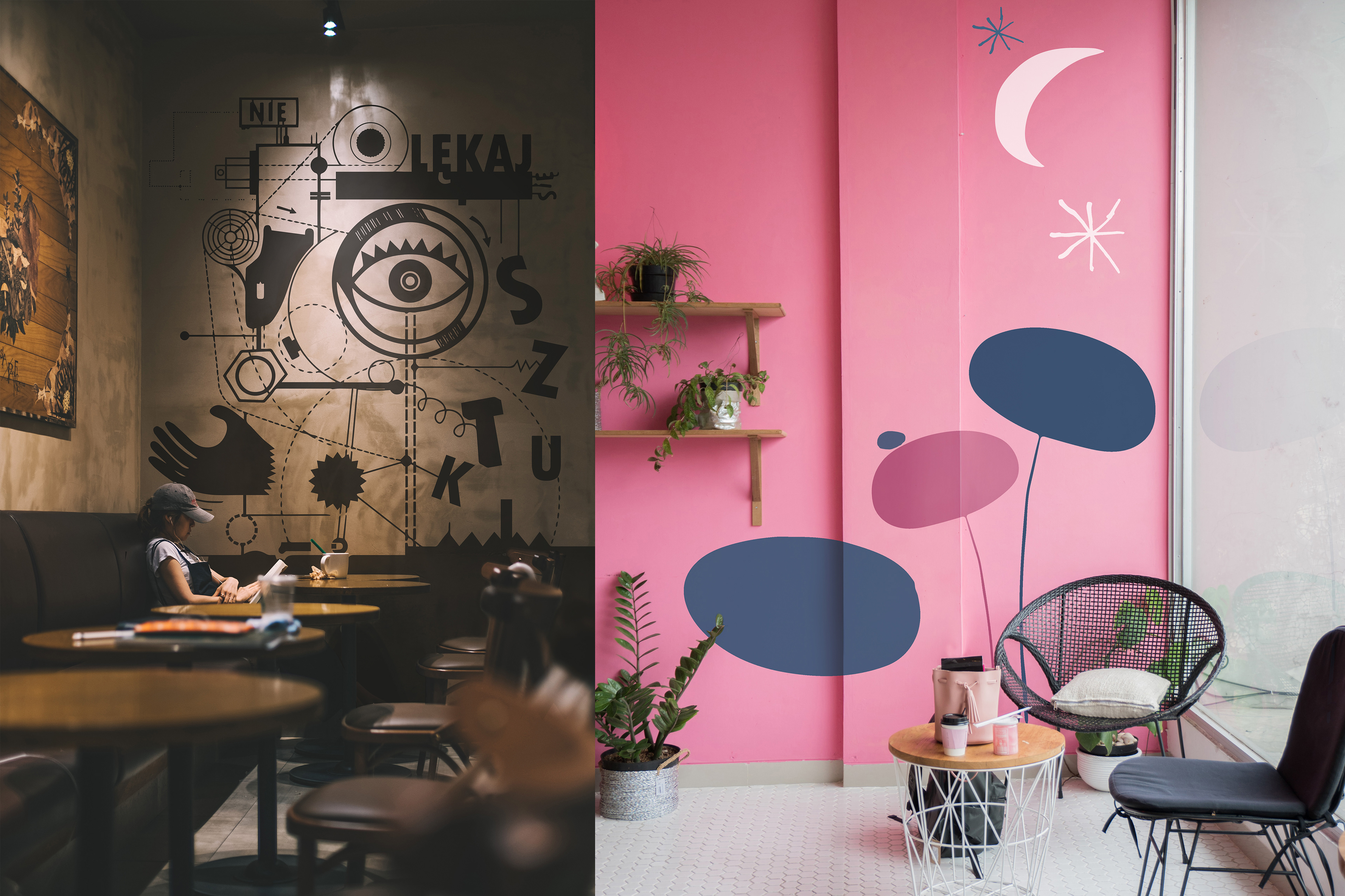 Visualization of interior murals / 2019