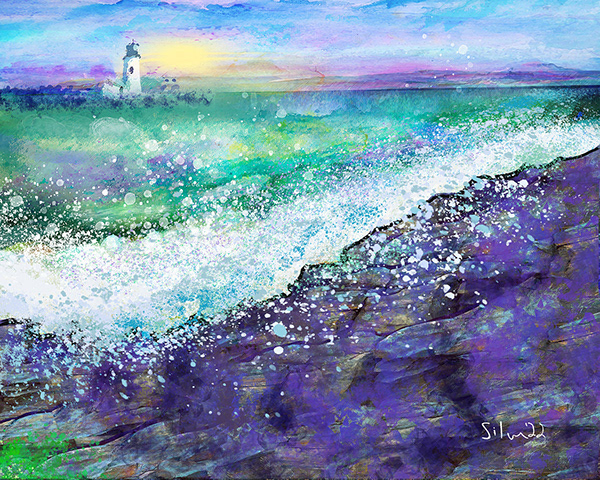 Rocky Maine Beach 