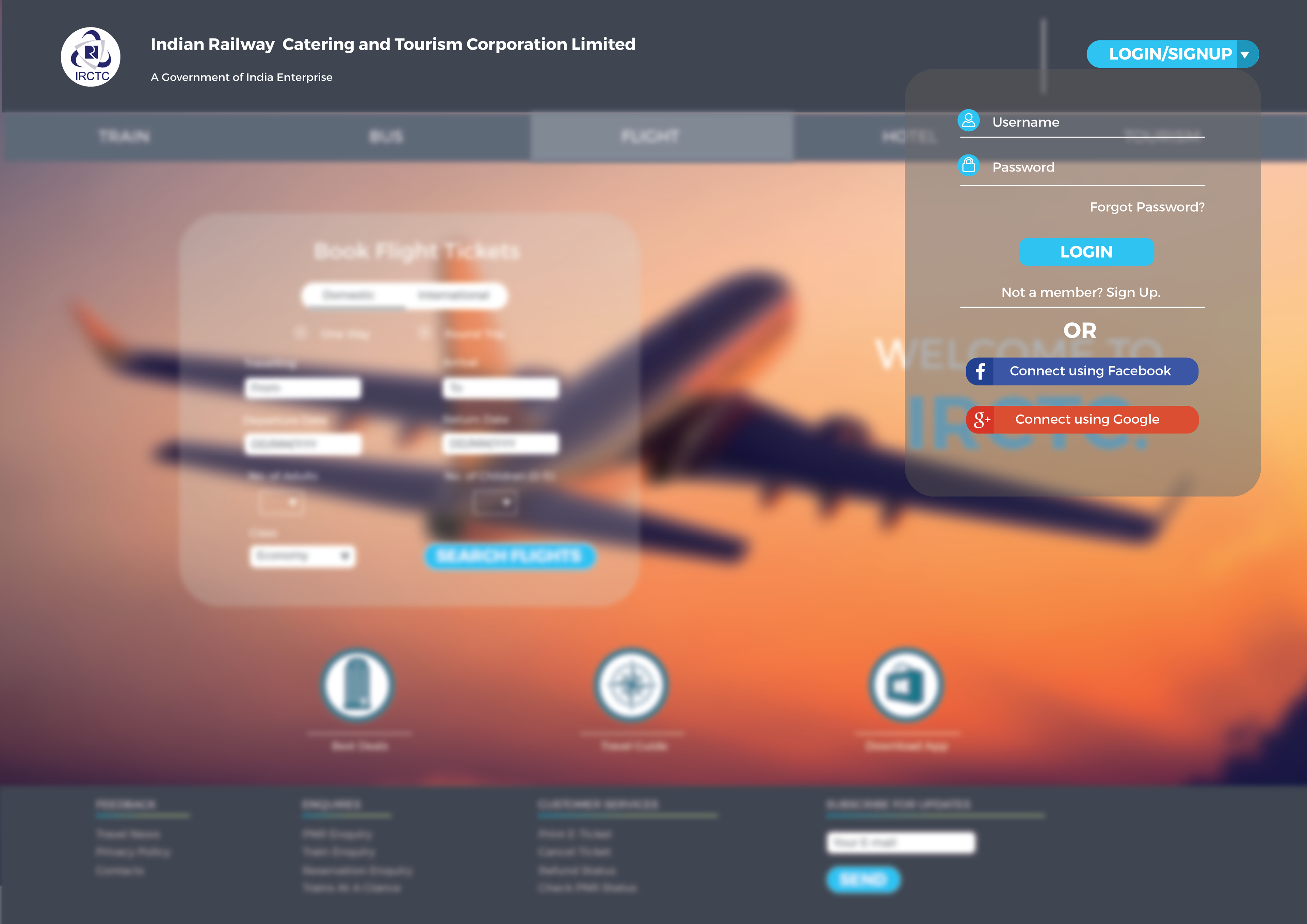 Login Page