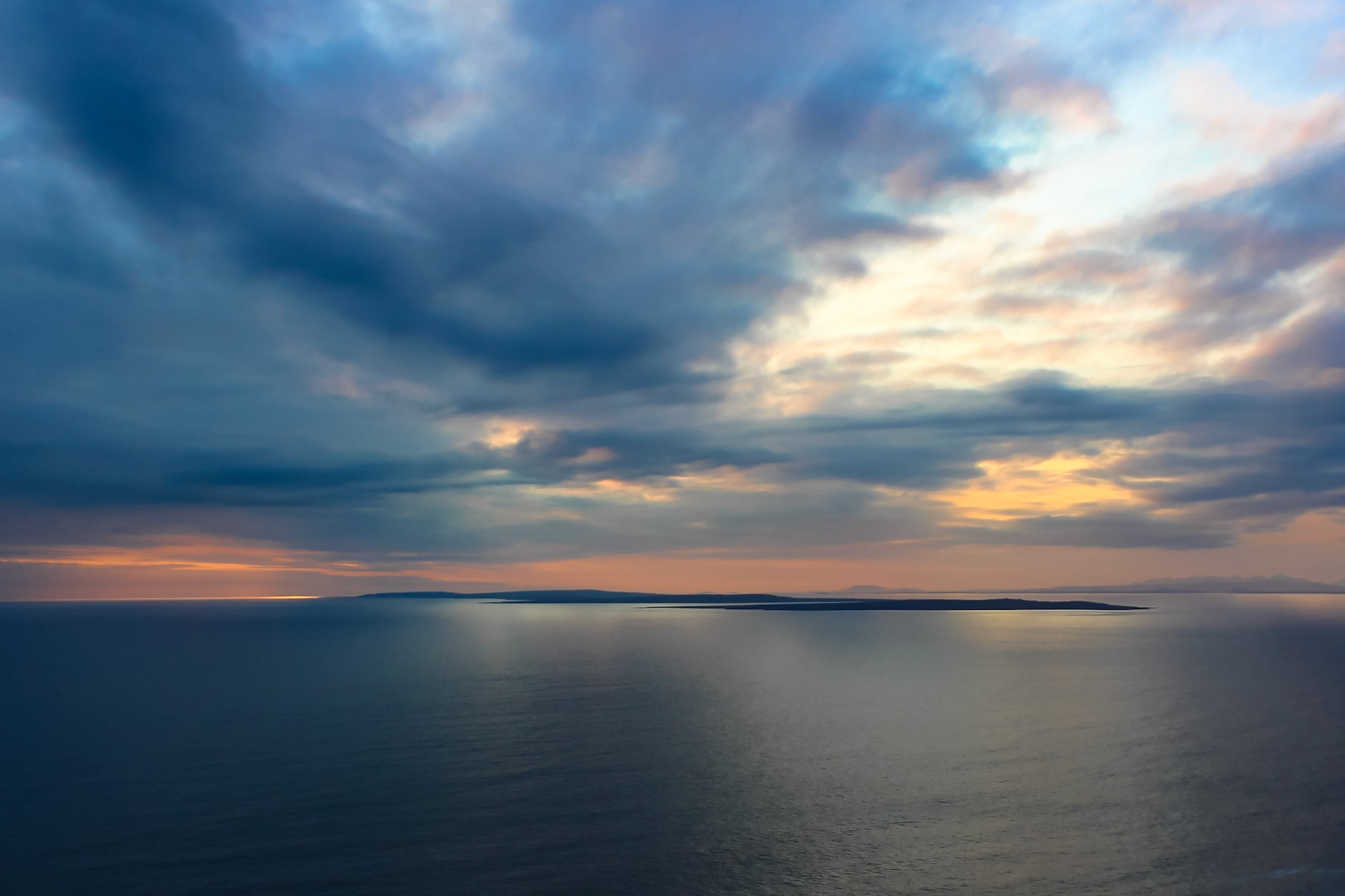 Clouds over the Aran Islands