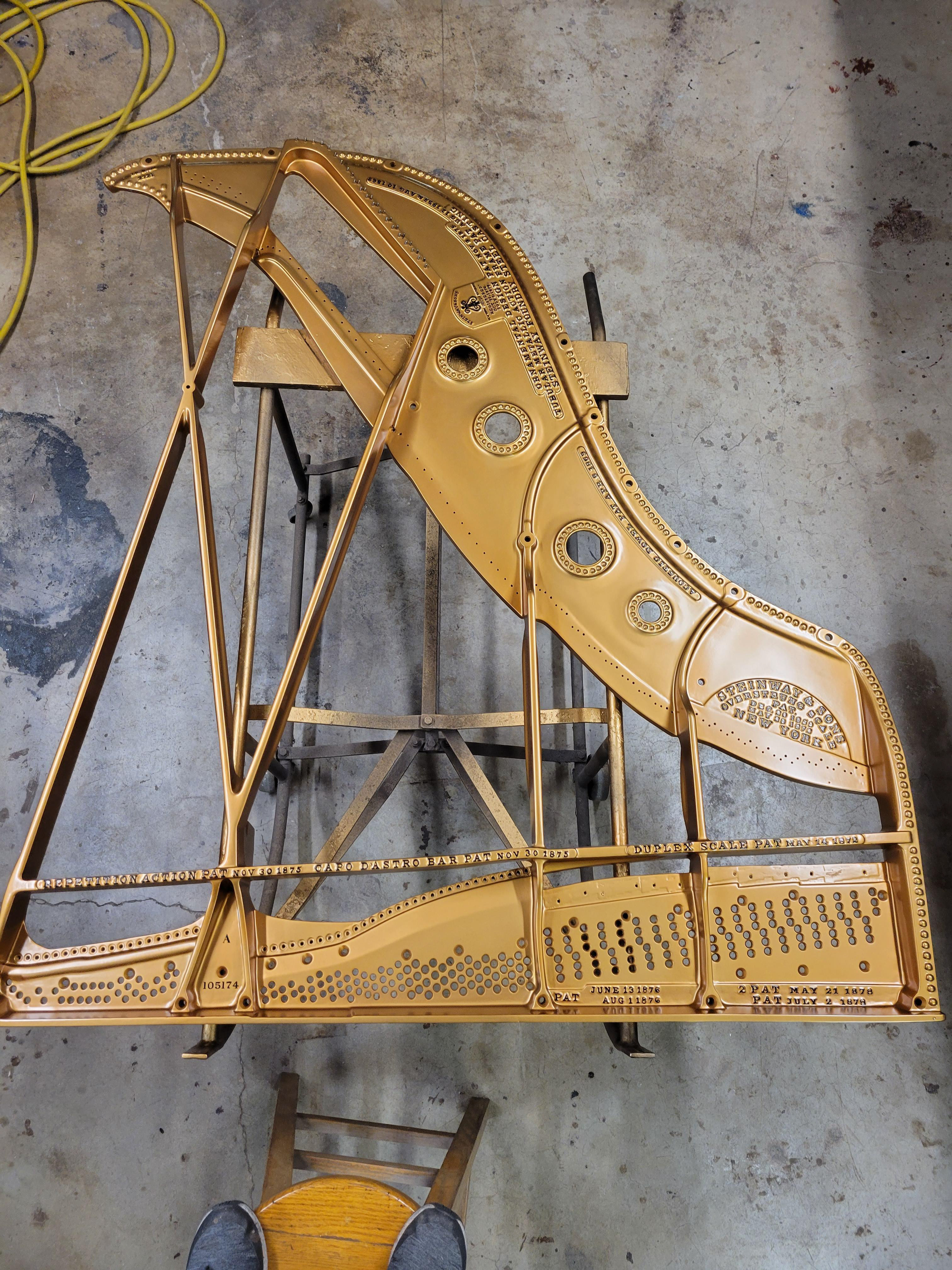 Steinway Plate Finish