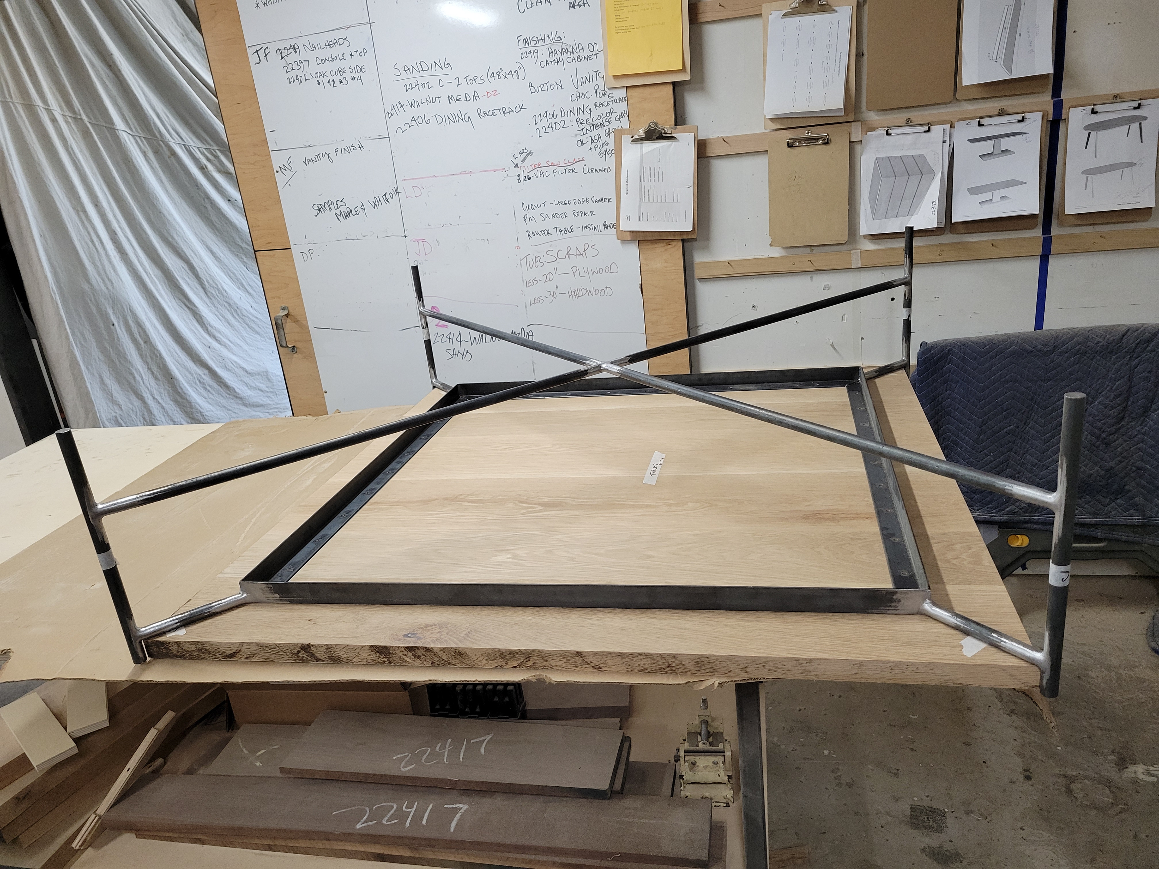 Coffee Table Set (before finish)