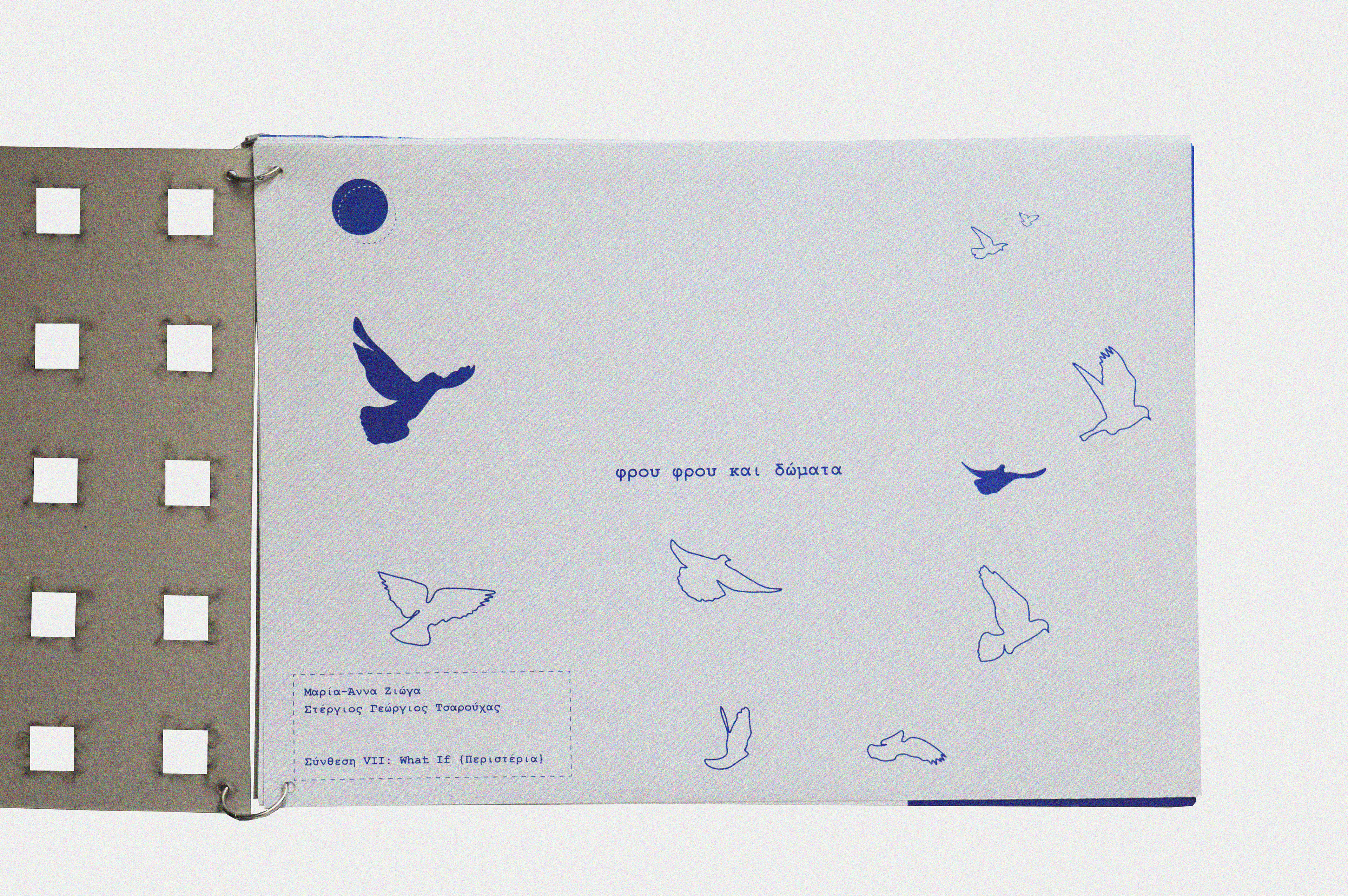 the printed booklet
