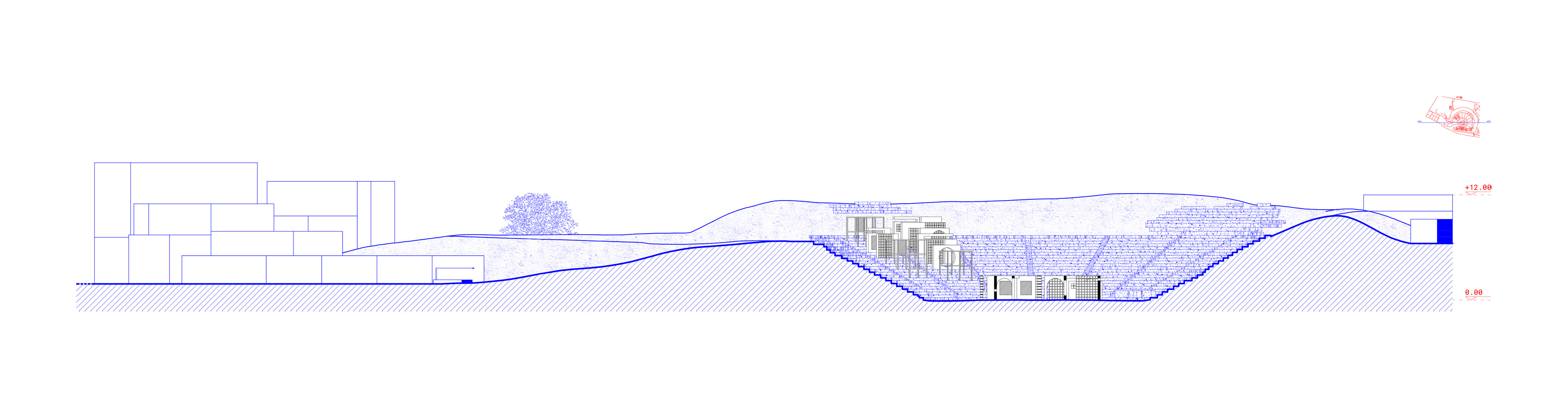 sectional elevation #1