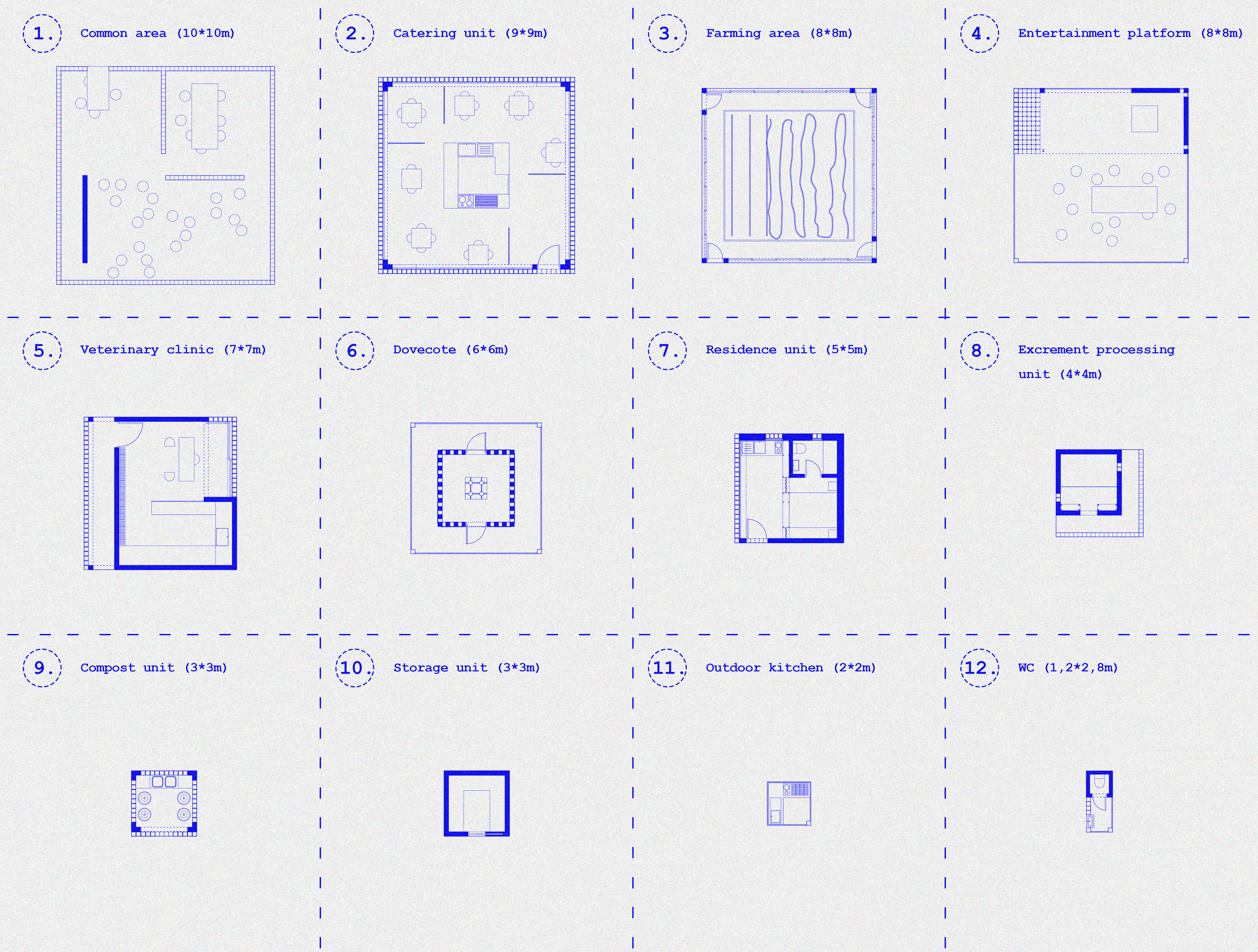 modules catalogue plan view