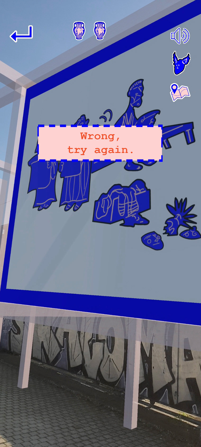 wrong selection