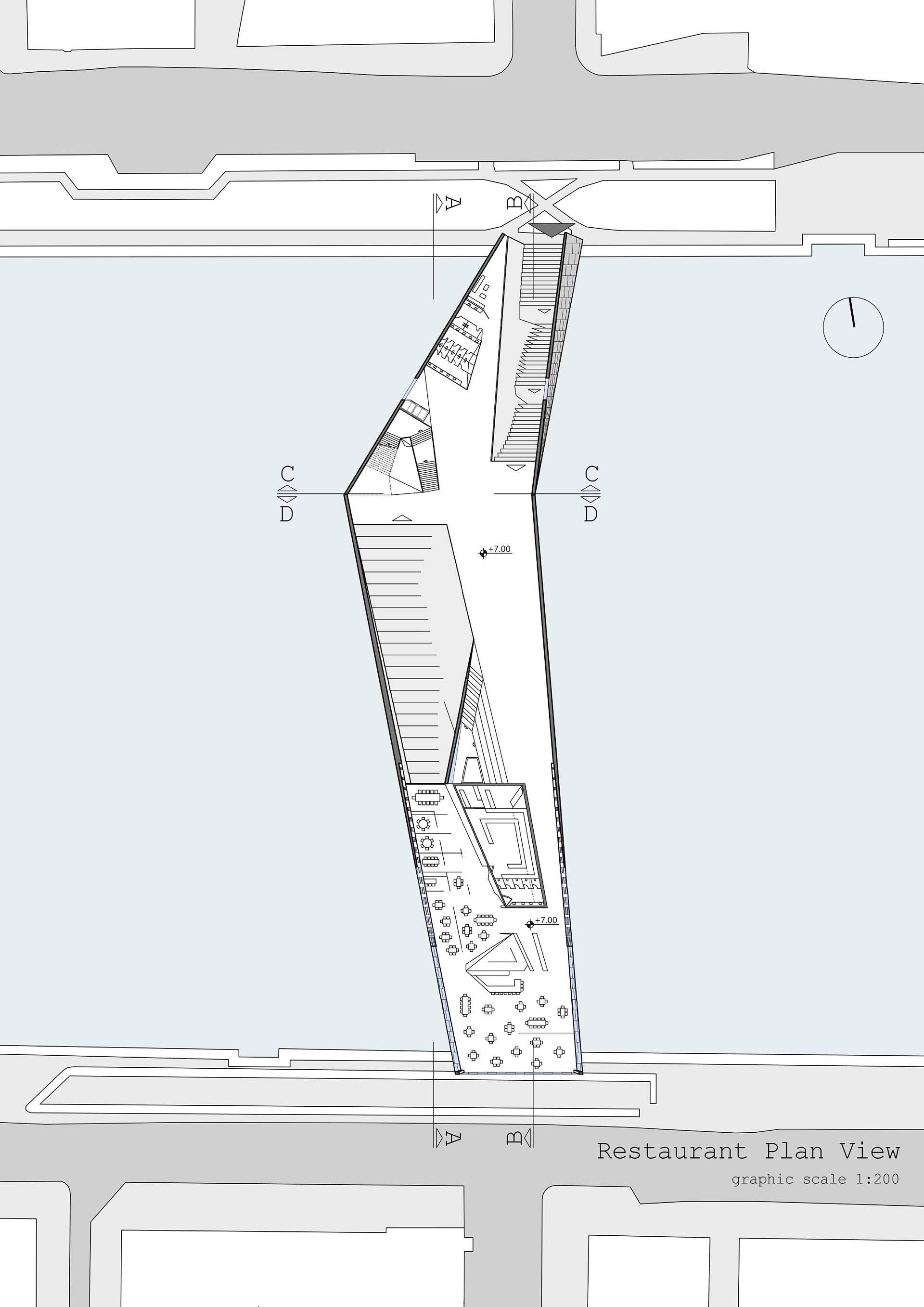 restaurant plan view