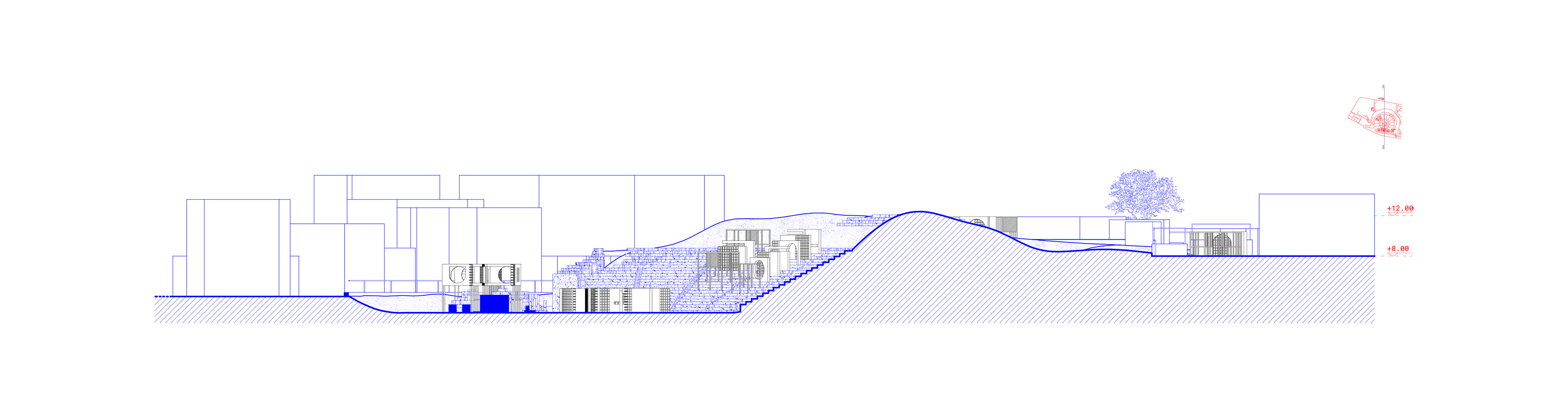 sectional elevation #3