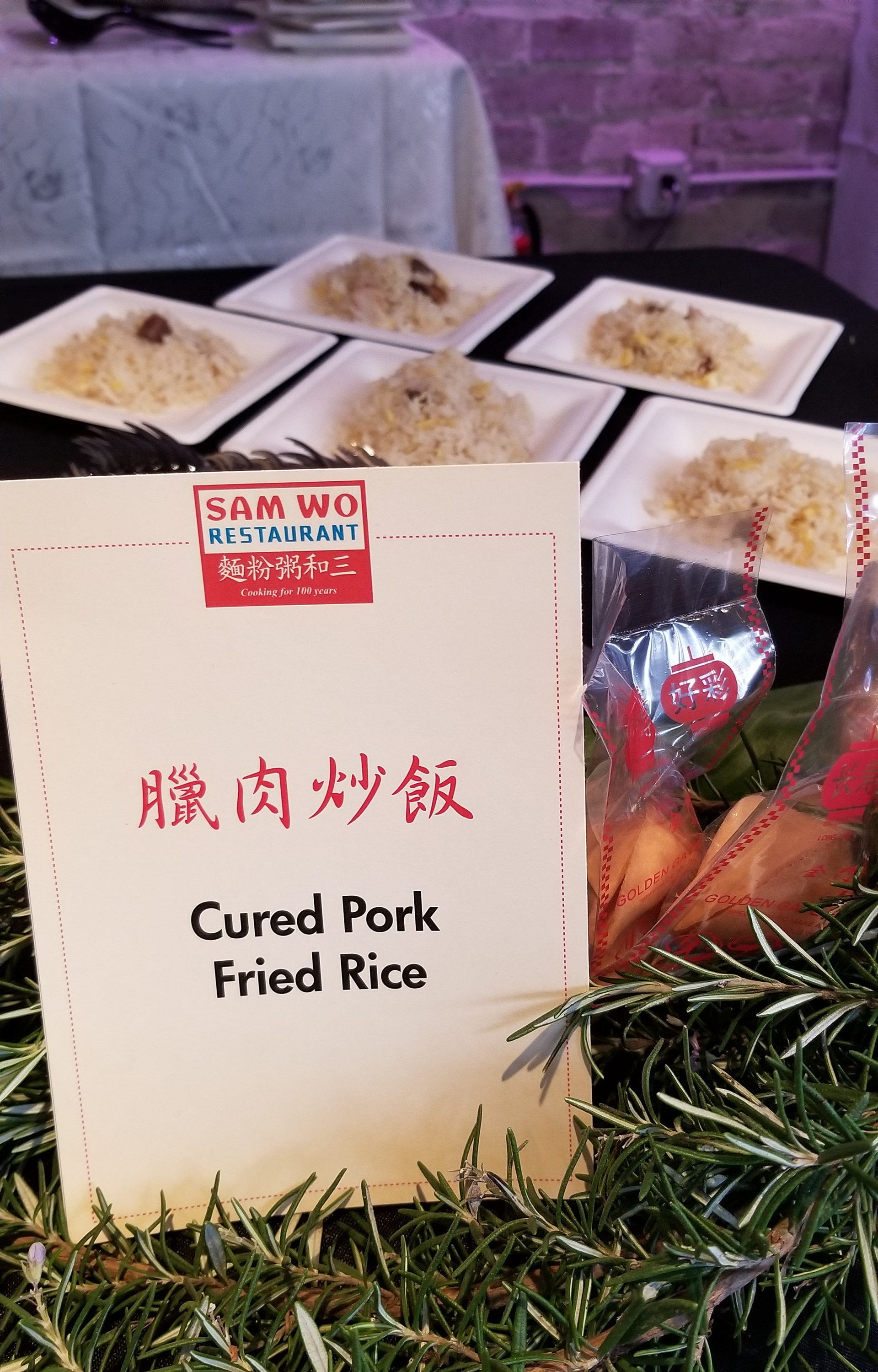 Food Labels for Event