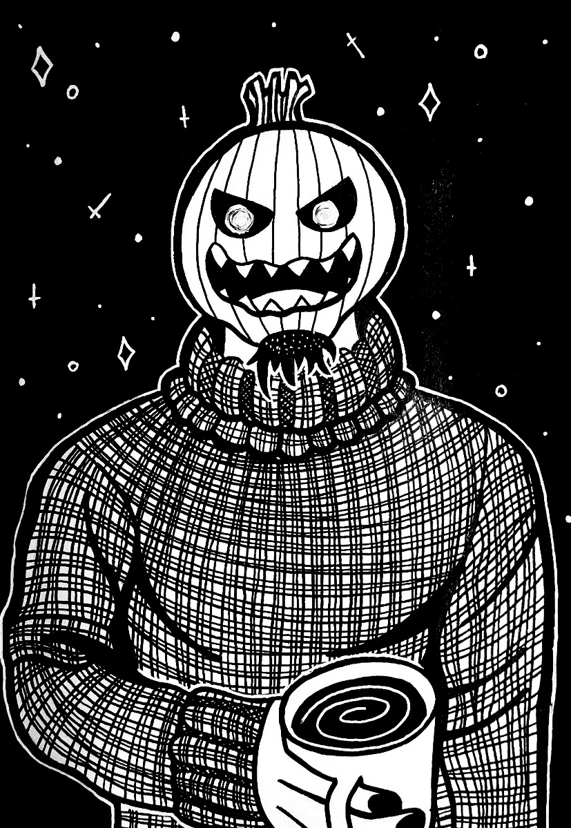 Day 14: Sweater + Onion Head