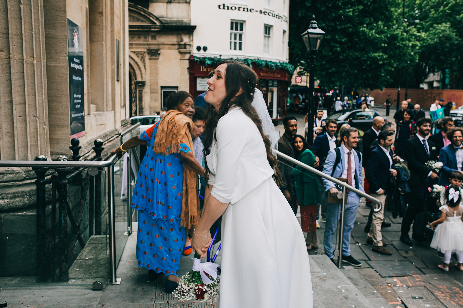Louis and Anias Wedding in Bristol, ceremony at the Old Council Office in the City Centre with Photos in Castle park and along the river reception at Caribbean Croft on Gloucester Road