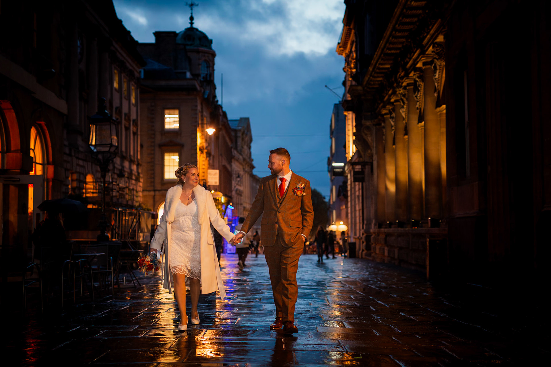 Nicole and Phils Fabulous Wedding Pictures taken at the Old Council House in Bristol on the 6th November 2023