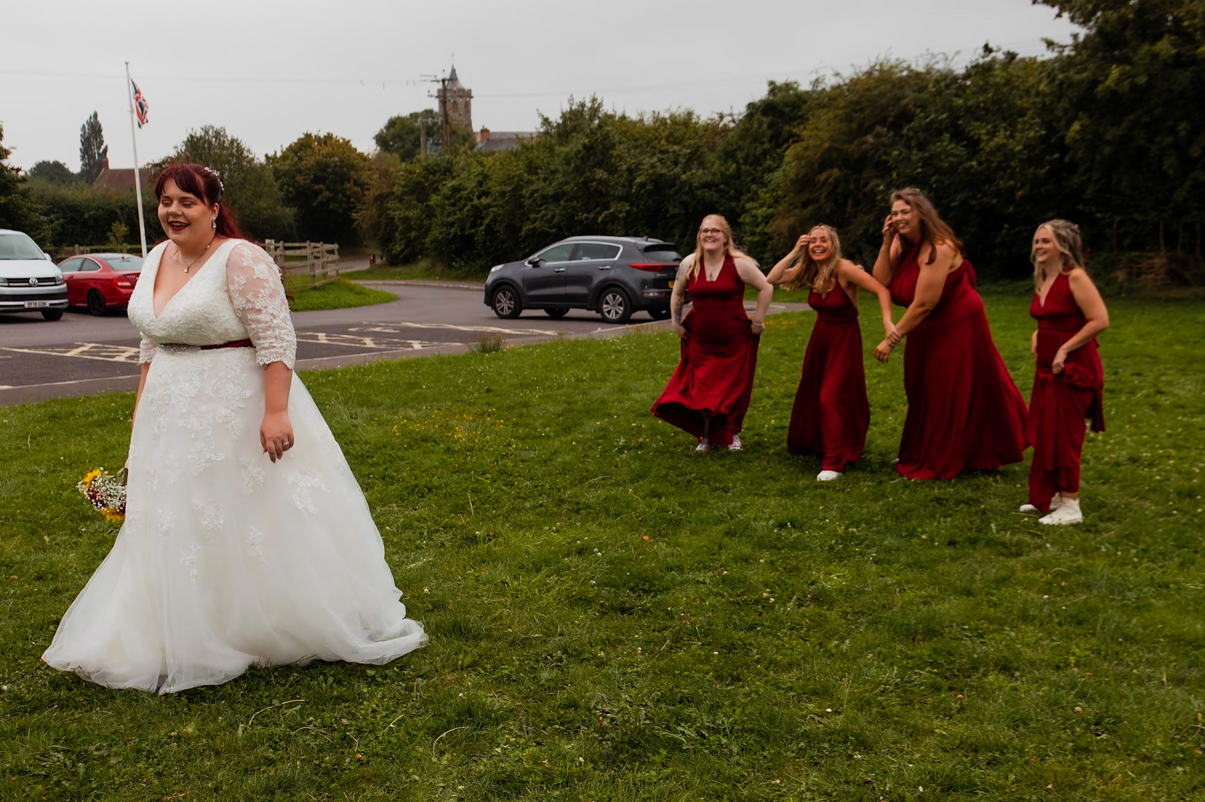 beckie and Steves Wedding Pictures taken in Taunton and the reception at Stoke st Gregory in Somerset.