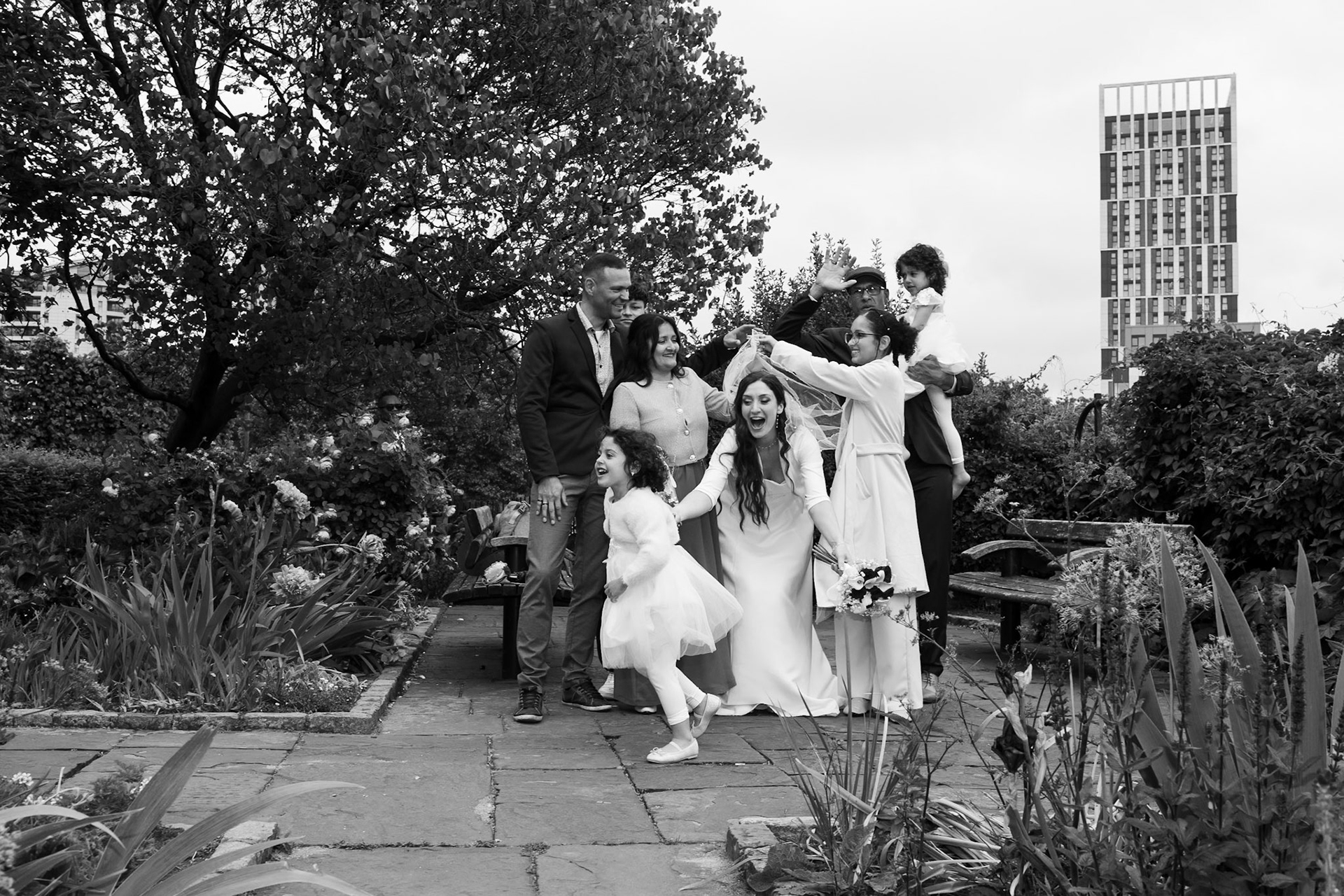 Louis and Anias Wedding in Bristol, ceremony at the Old Council Office in the City Centre with Photos in Castle park and along the river reception at Caribbean Croft on Gloucester Road