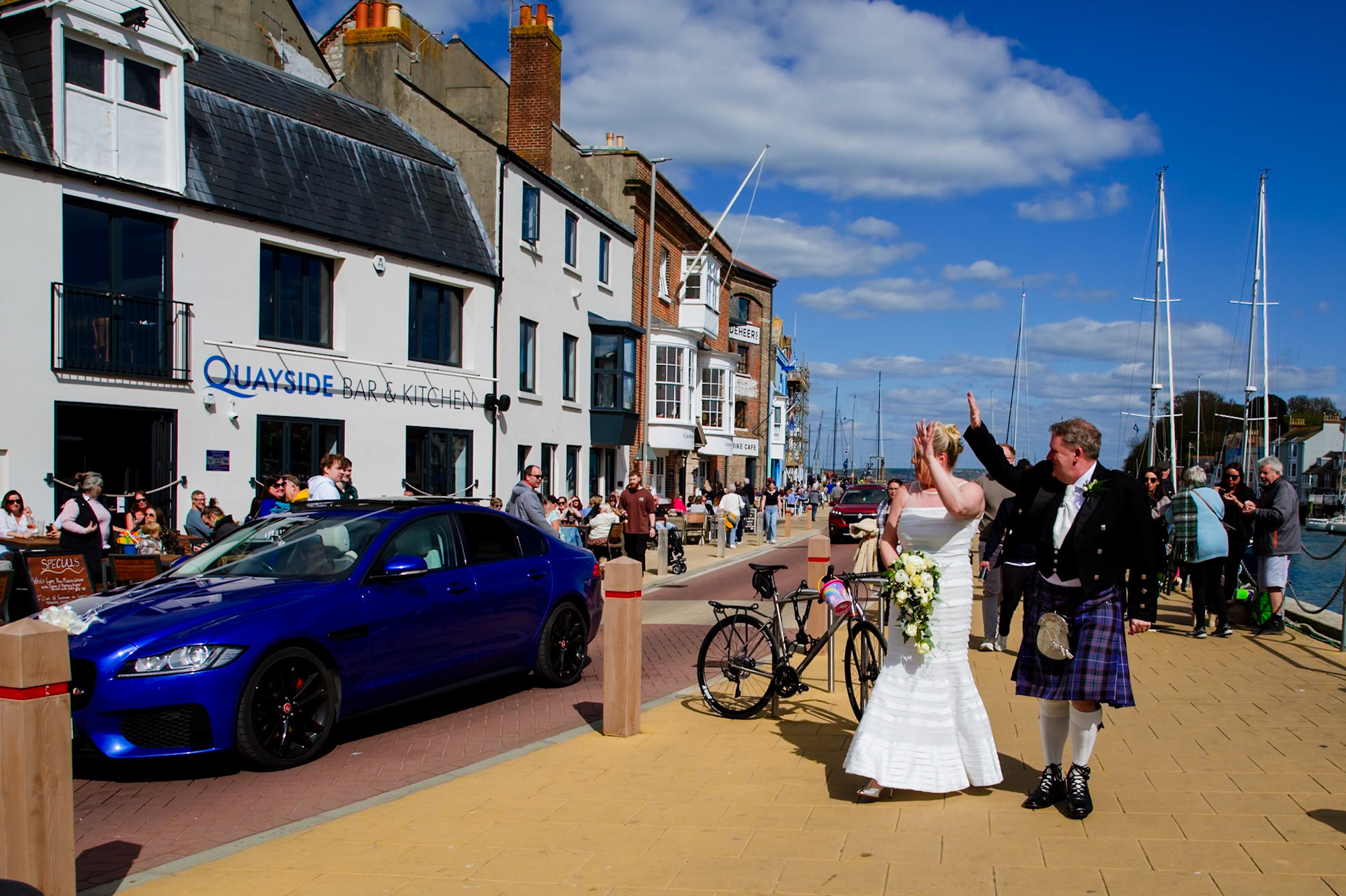 DMicheal and Diannes Wedding that took place in the beautiful seaside town of Weymouth on the 20th April 2024
