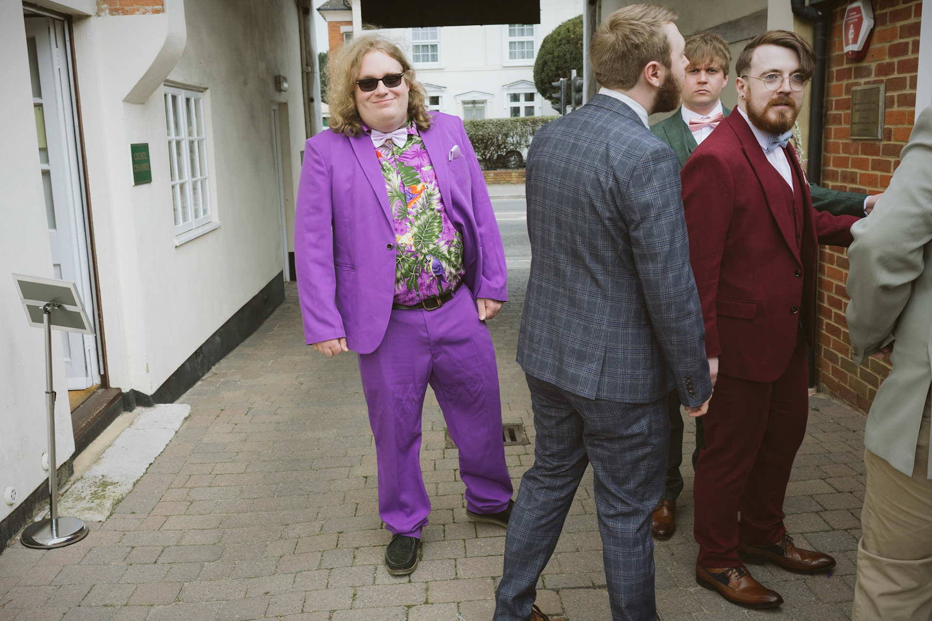 Logan and Jordans Wedding at Wimborne in March 2025