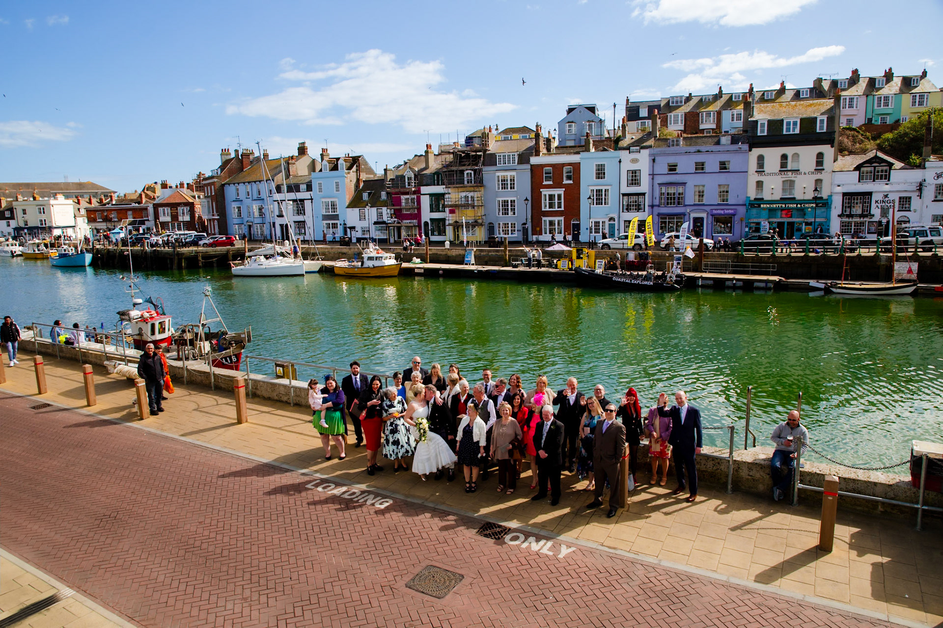 DMicheal and Diannes Wedding that took place in the beautiful seaside town of Weymouth on the 20th April 2024
