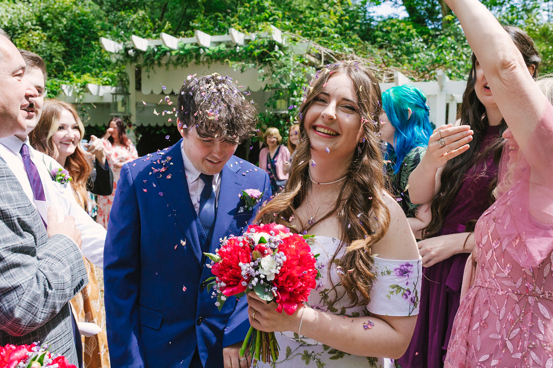 Lia and Sams Wonderful Wedding on the 25th May 2025 with the ceremony taking place at Upwey Wishing Well, the reception taking place at the Centenery Club in Weymouth, this was of my split weddings packages.