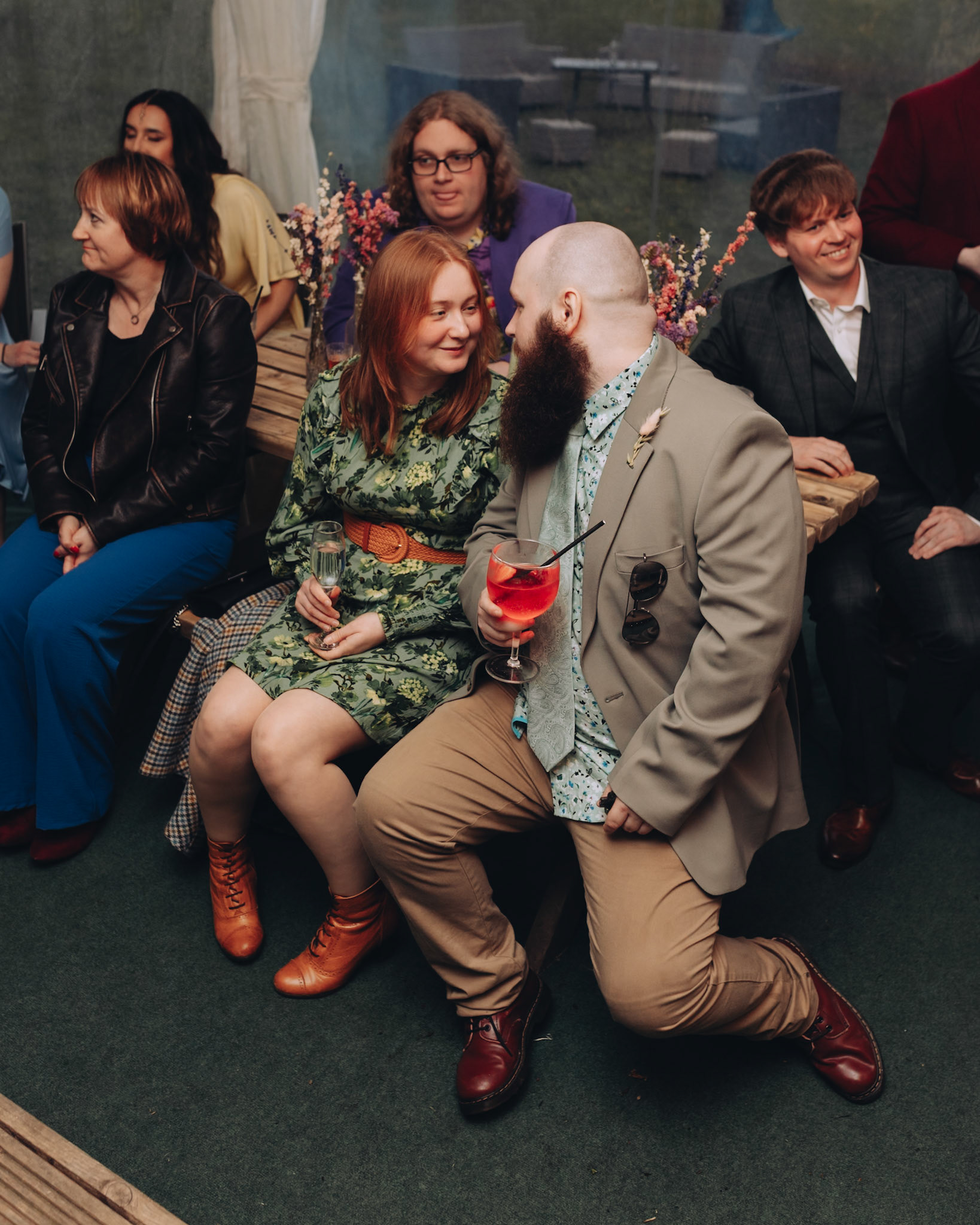 Logan and Jordans Wedding at Wimborne in March 2025