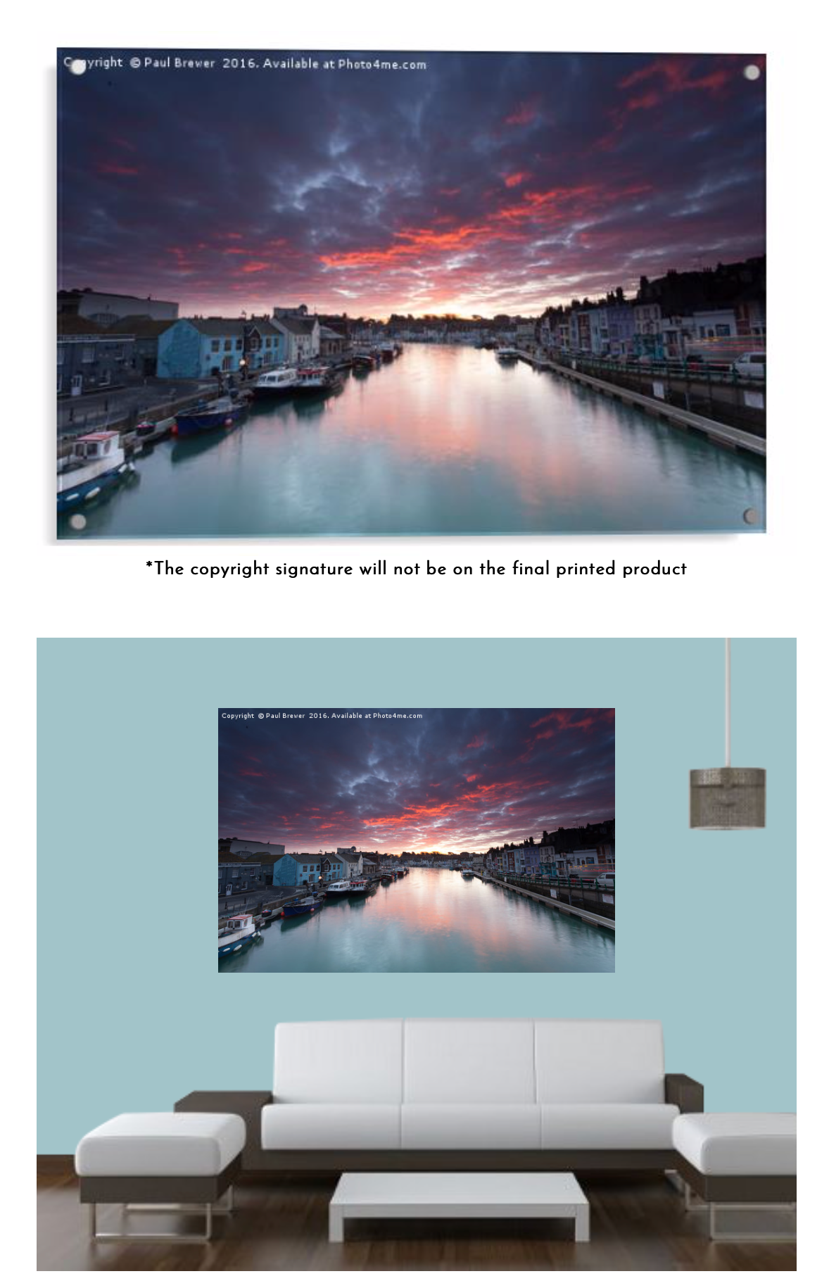 Weymouth Harbour Dorset  in Spring