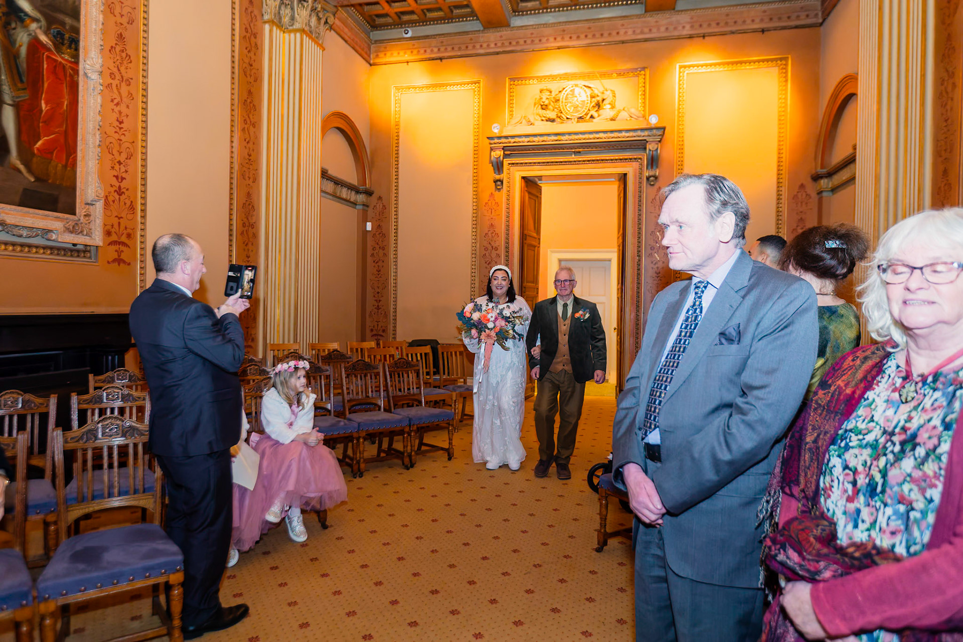 Jessica and Richards Wedding Photos taking in Bristol December 2023 and February 2024 at the Bristol Harbour Hotel, The Old Council House Bristol and The Mount Without.
