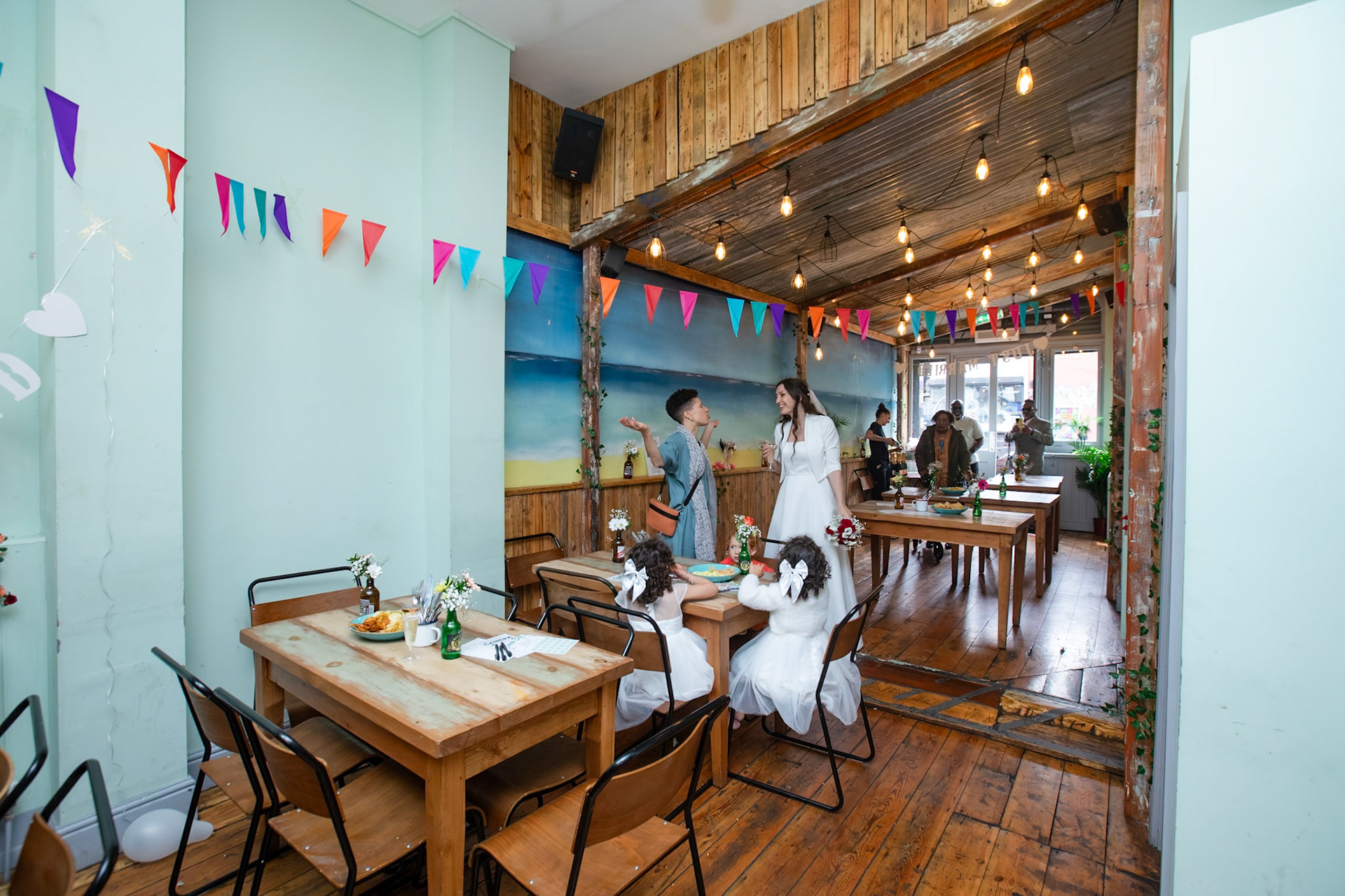 Louis and Anias Wedding in Bristol, ceremony at the Old Council Office in the City Centre with Photos in Castle park and along the river reception at Caribbean Croft on Gloucester Road