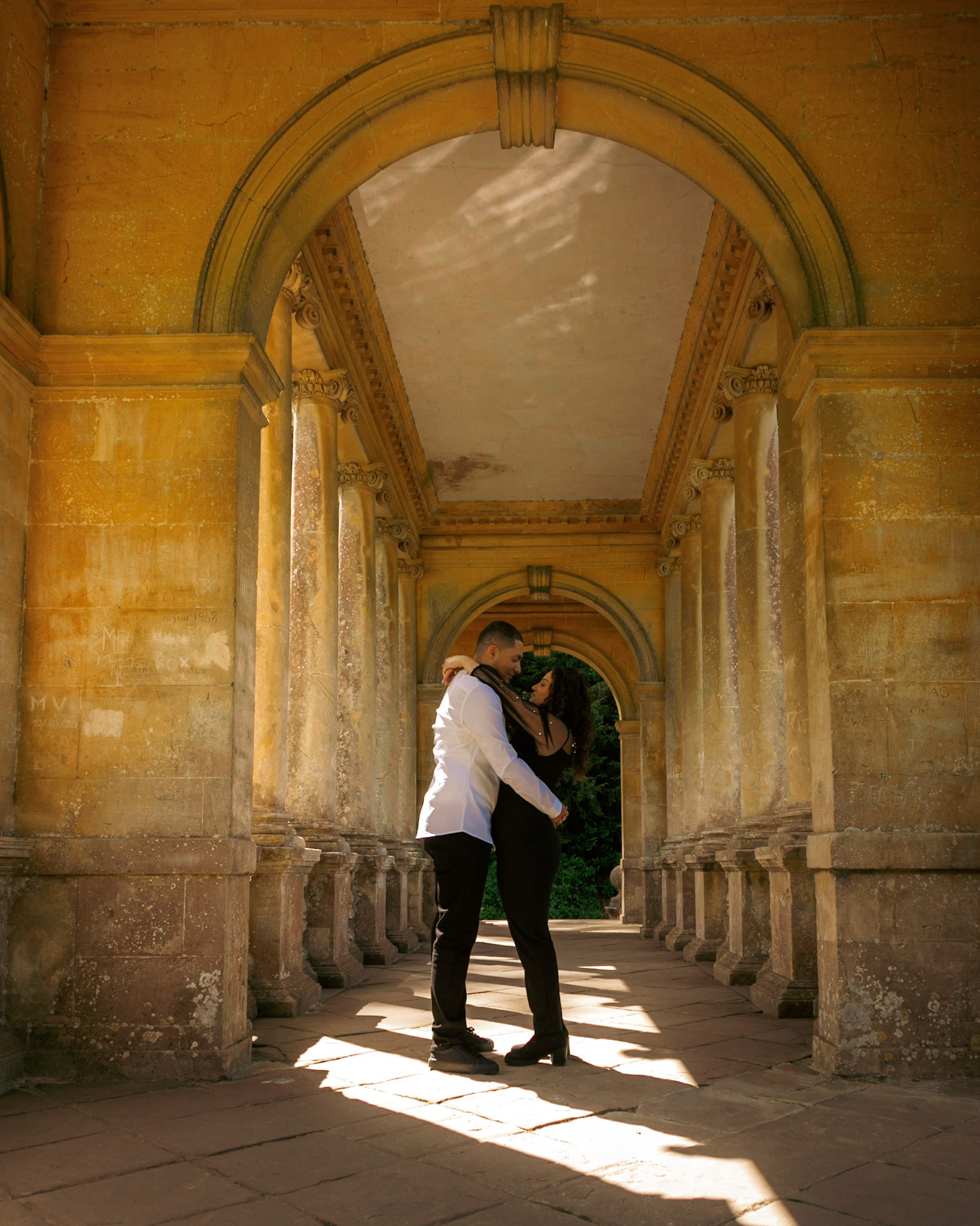 Engagement Shoot at Prior Park Bath North Somerset