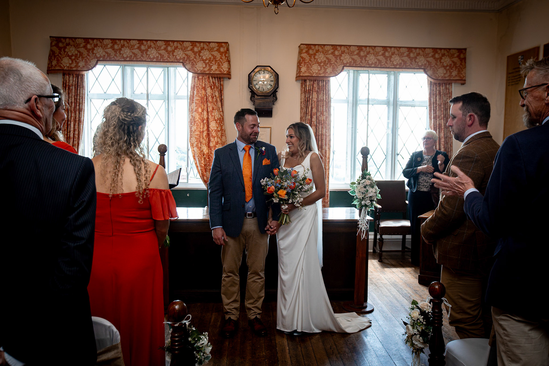 Holly and Olivers wedding that took place on 10th May 2025 with the ceremony taking place at Shaftesbury Town Hall photos on the Famouse Gold Hill and reception at a local house.