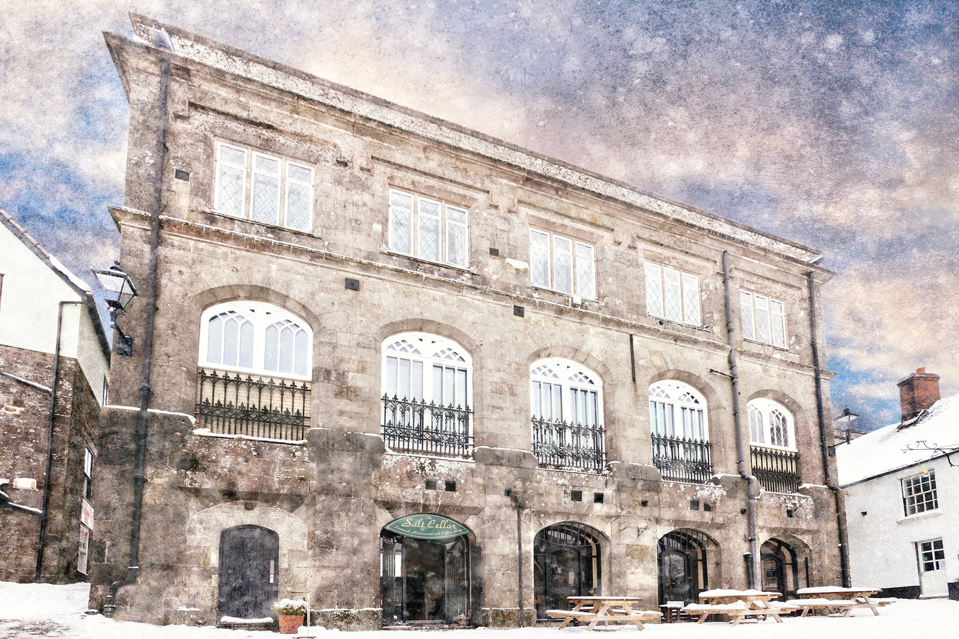 Shaftesbury in Snow March 2018