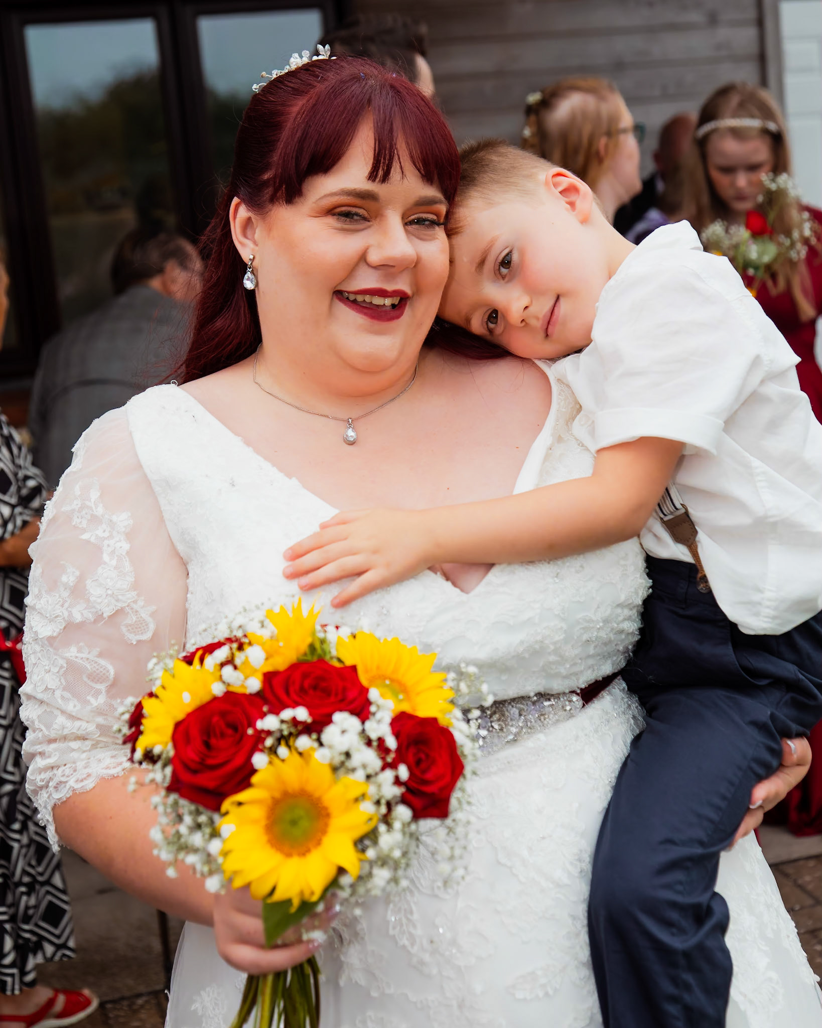 beckie and Steves Wedding Pictures taken in Taunton and the reception at Stoke st Gregory in Somerset.