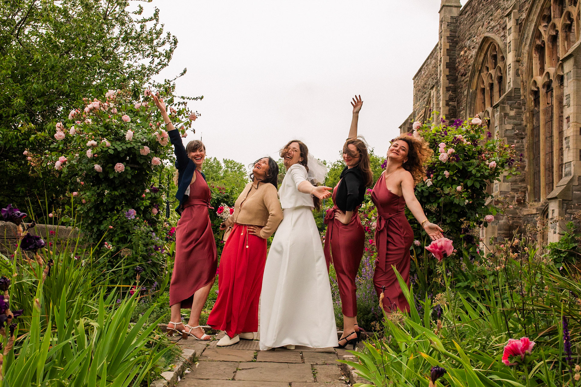 Louis and Anias Wedding in Bristol, ceremony at the Old Council Office in the City Centre with Photos in Castle park and along the river reception at Caribbean Croft on Gloucester Road
