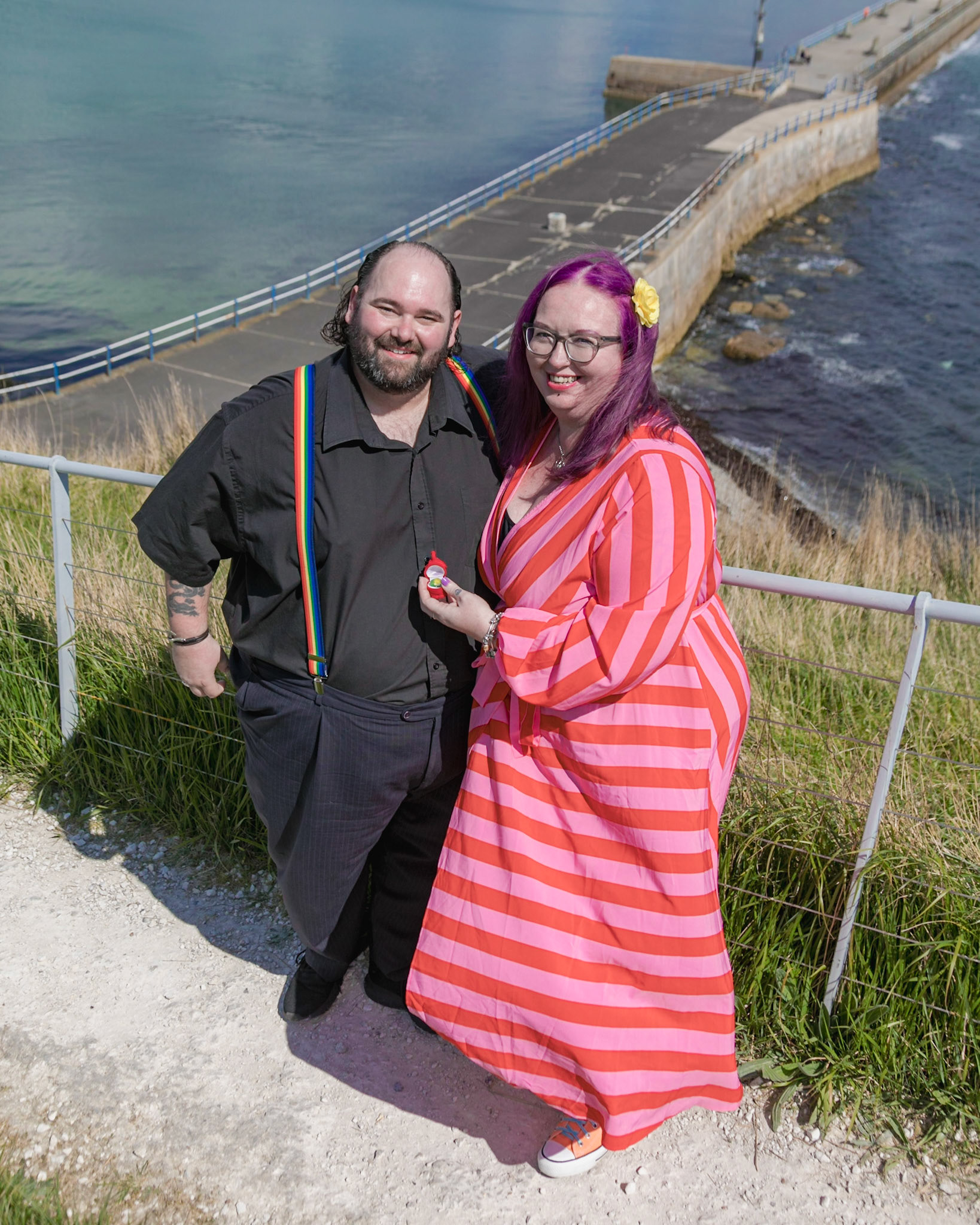 Engagement Photography at the Nothe Fort Dorset