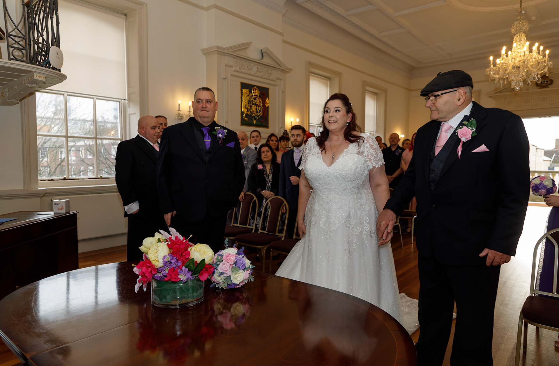 Joanne and Wayne Wedding in Poole on the 3rd February 2024