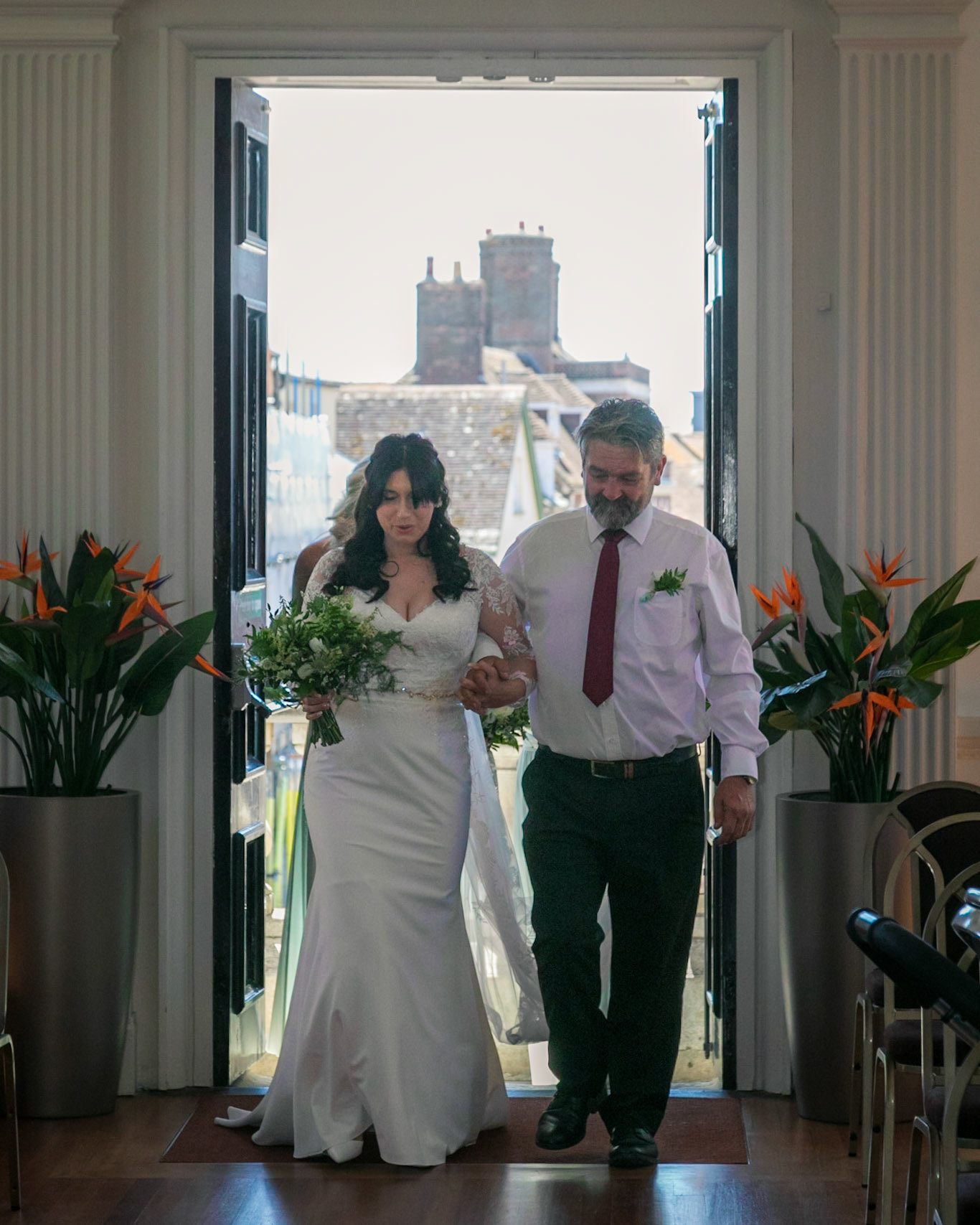 Harriet and Alan Wedding at Poole Guildhall in July 2022