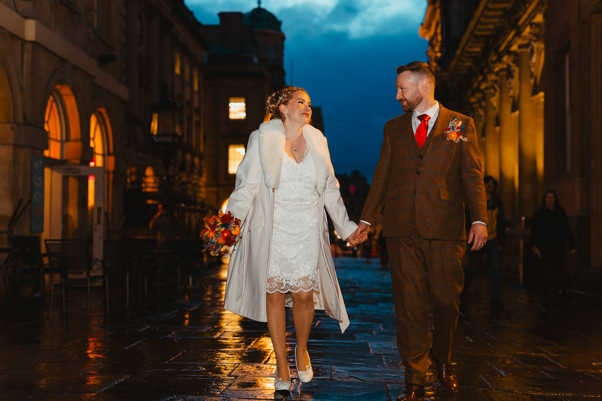 Nicole and Phils Fabulous Wedding Pictures taken at the Old Council House in Bristol on the 6th November 2023