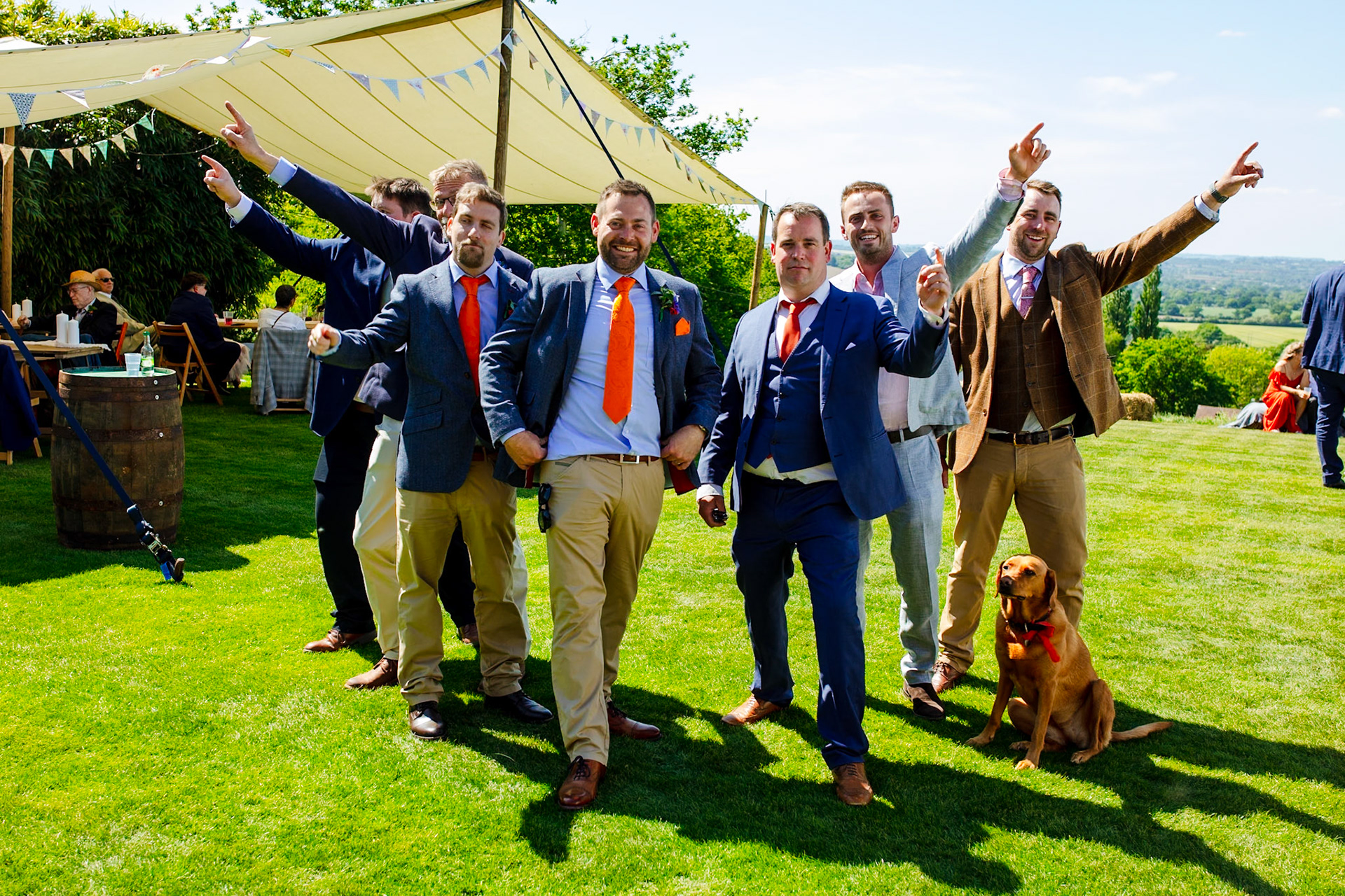 Holly and Olivers wedding that took place on 10th May 2025 with the ceremony taking place at Shaftesbury Town Hall photos on the Famouse Gold Hill and reception at a local house.