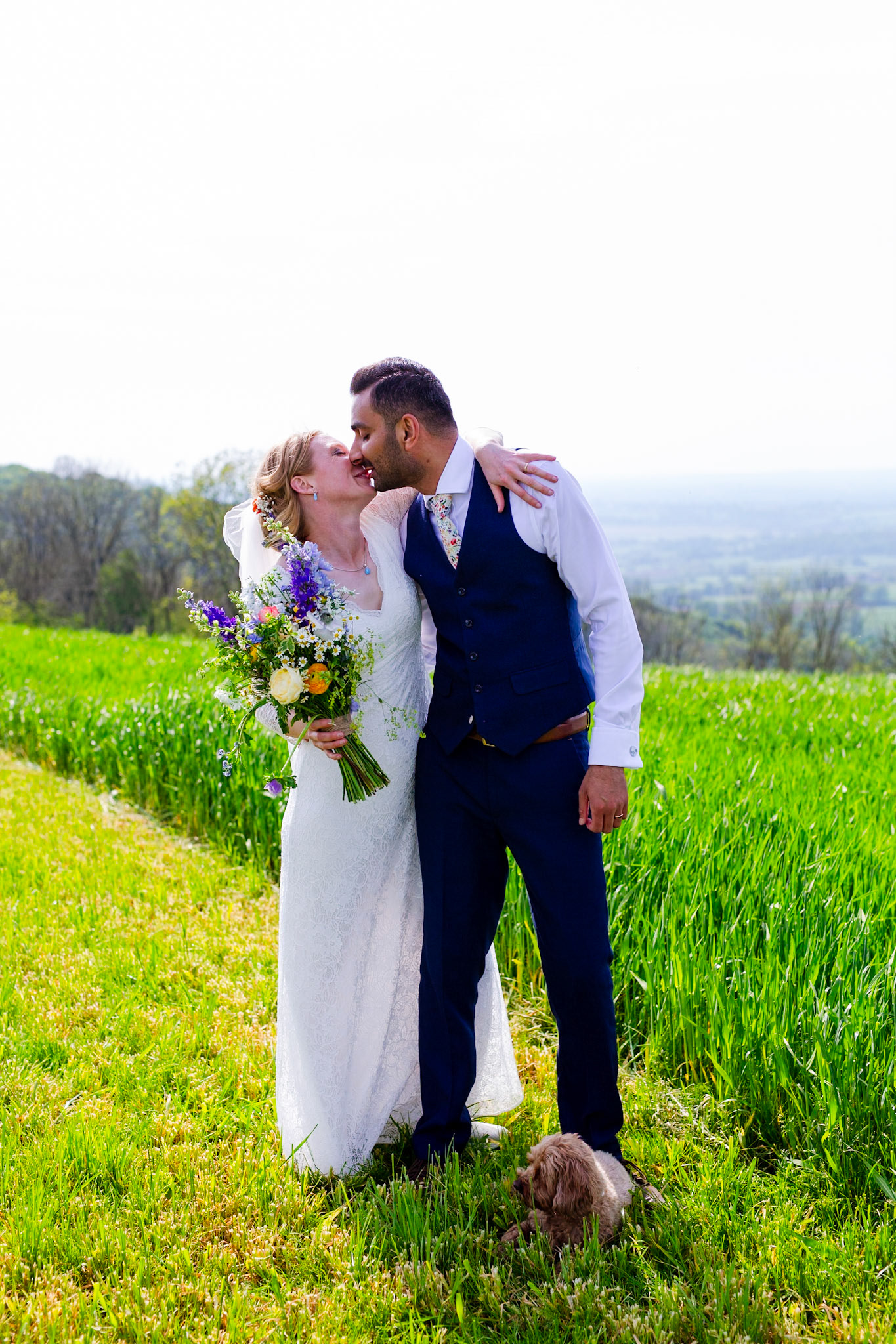 Pictures from Jay and Flo's beautiful spring wedding that took place at Shaftesbury in North Dorset and