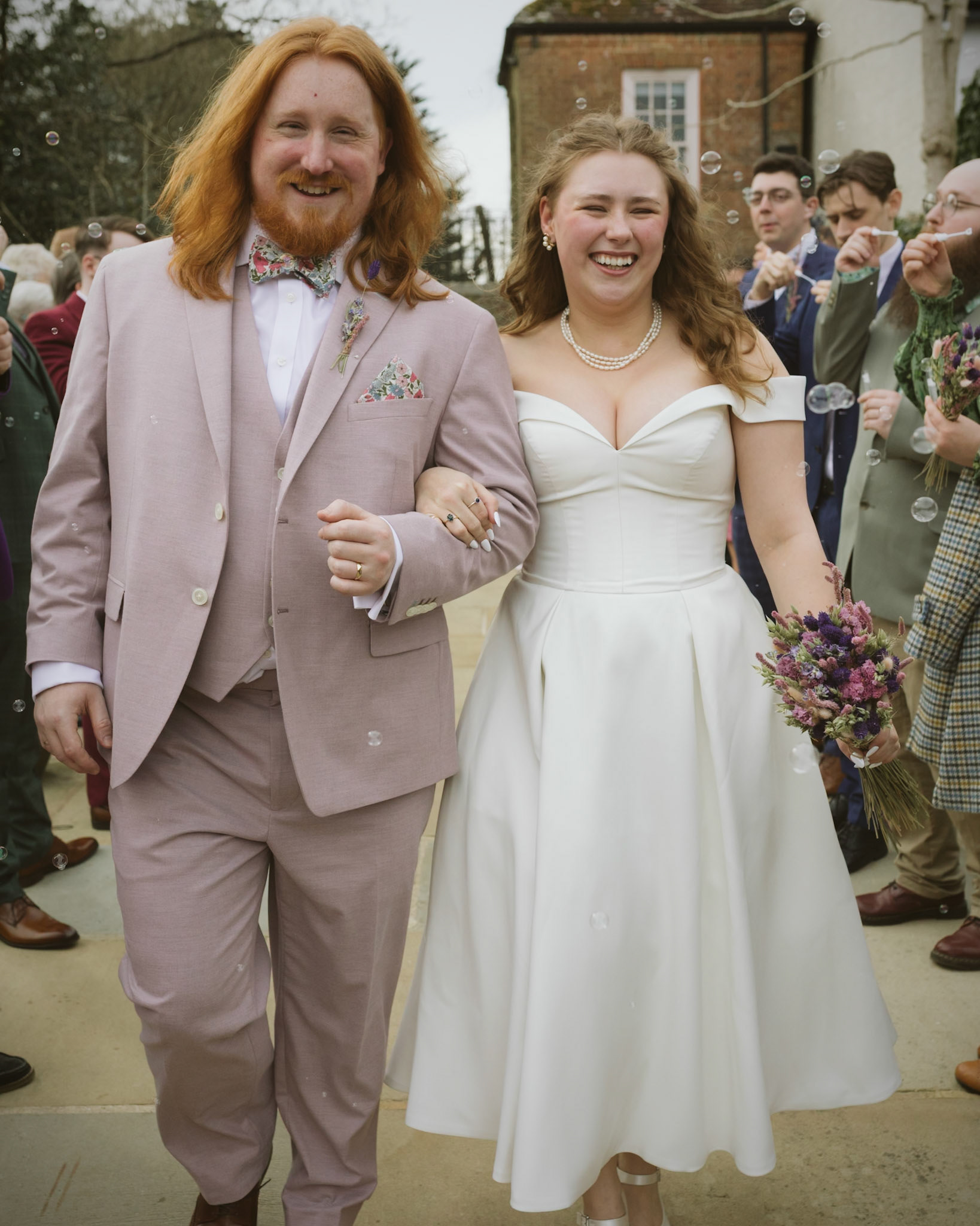 Logan and Jordans Wedding at Wimborne in March 2025