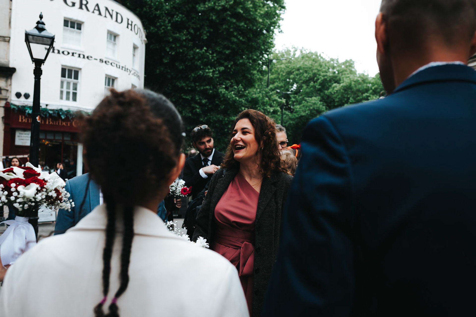 Louis and Anias Wedding in Bristol, ceremony at the Old Council Office in the City Centre with Photos in Castle park and along the river reception at Caribbean Croft on Gloucester Road